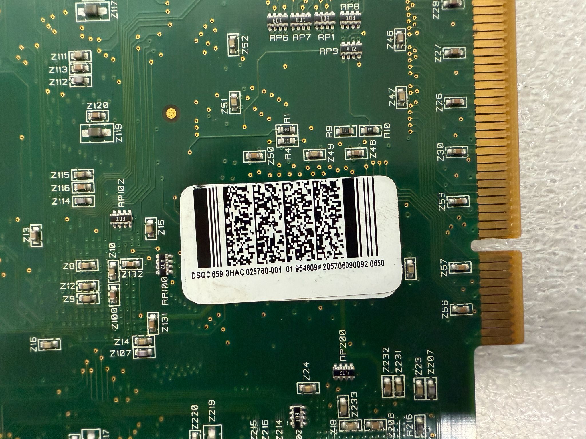 ABB DSQC659 3HAC025780-001 Devicenet M/S Dual USED 4