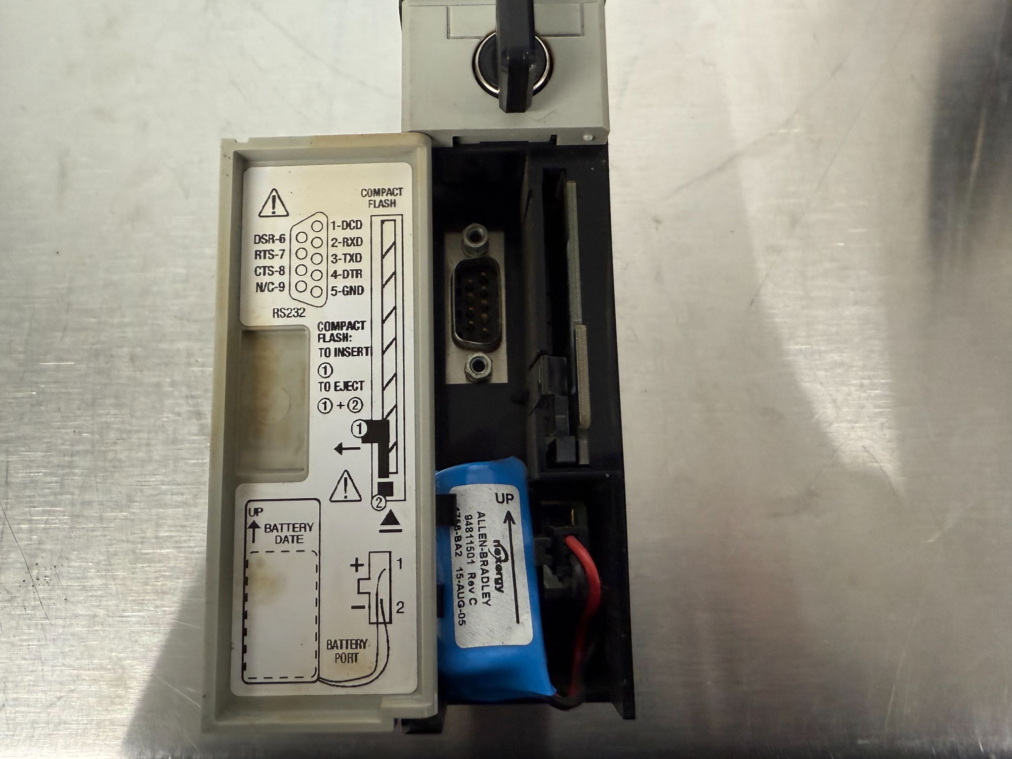 ALLEN BRADLEY 1756-L62 ControlLogix Processor Module USED 4