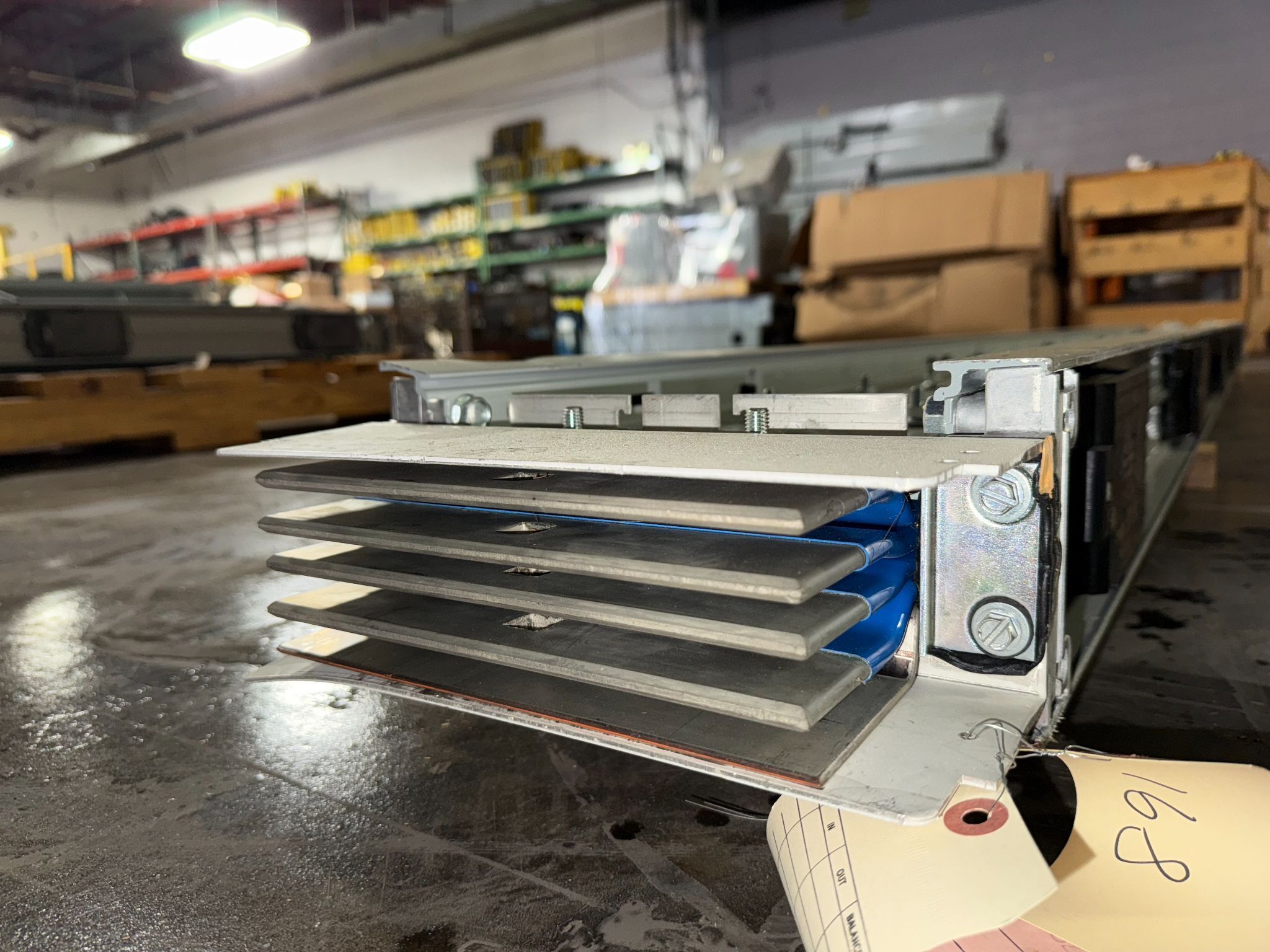 ABB 2500A Spectra Series 10' Straight Length Copper Busway SPSH, 600V, 4G NEW 6