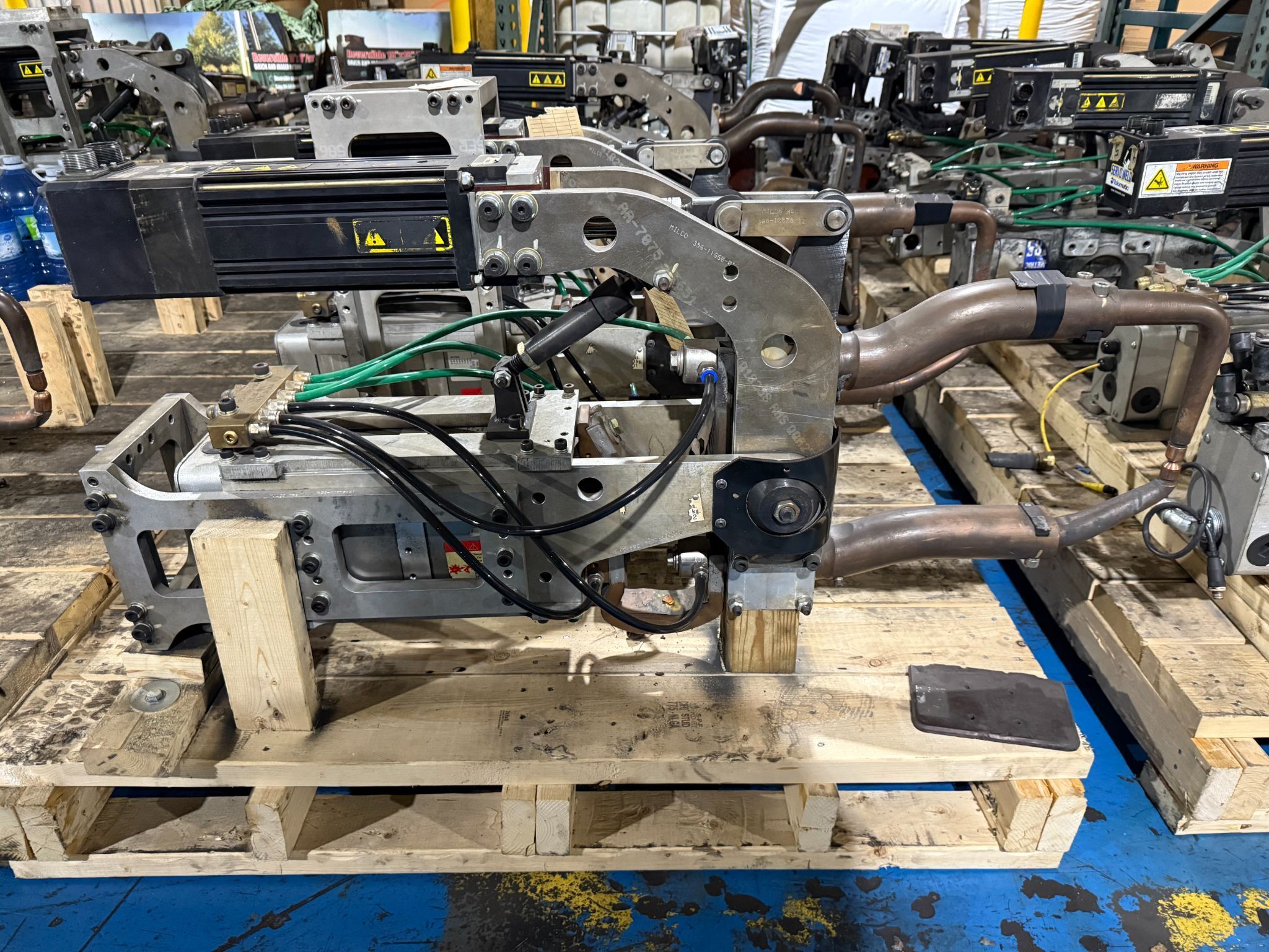 MILCO 665-16001-66 Pinch-Type Weld Gun USED - Weld & Water Tested 0