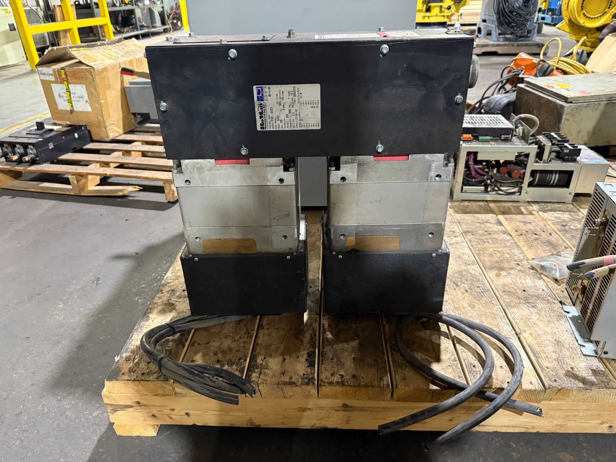 RoMan Manufacturing TDC-5422 MFDC Power Supply, Water Cooled, 400 KVA USED 0
