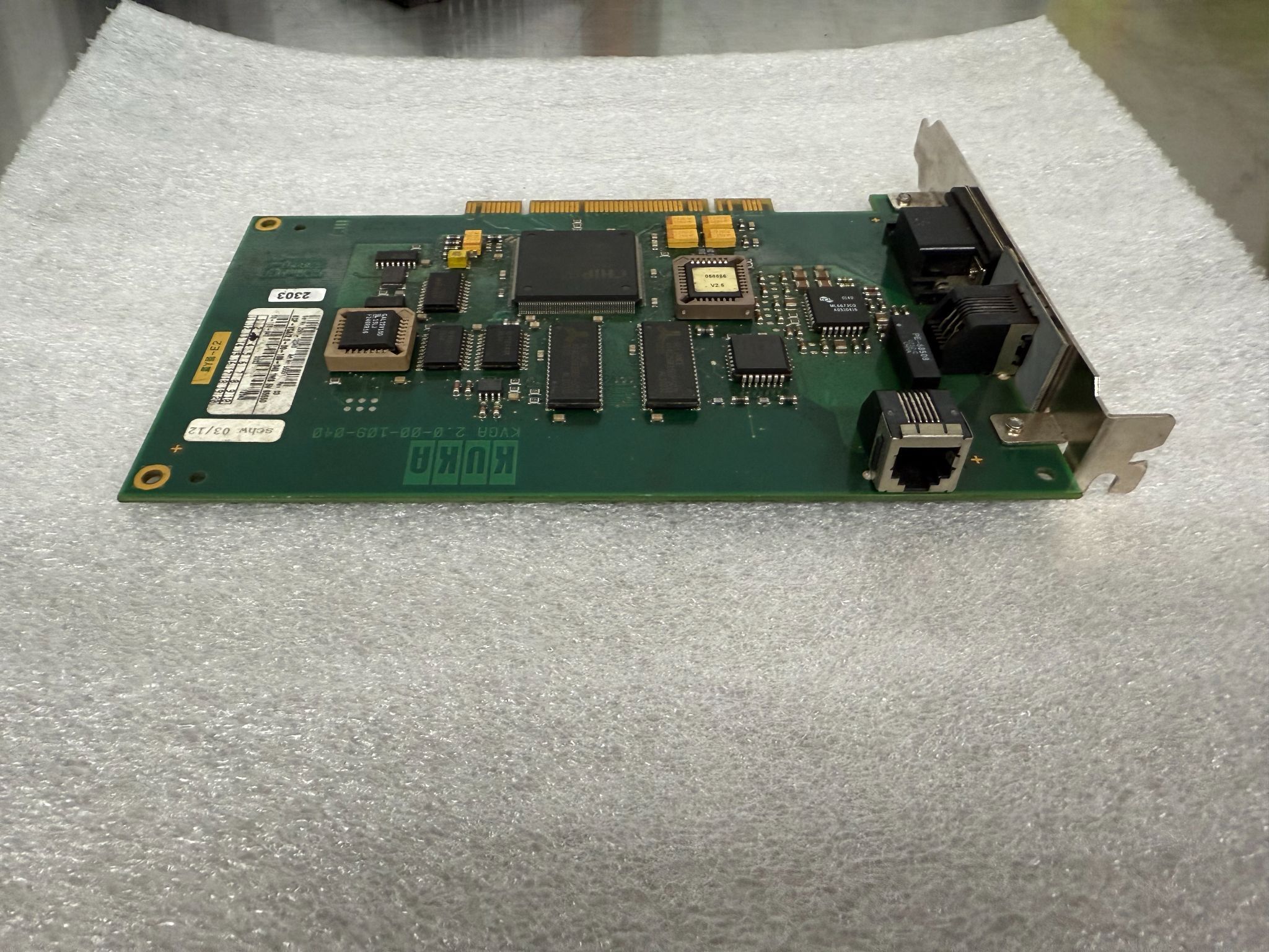 KUKA KVGA 2.0-00-109-040 Interface Board USED 4