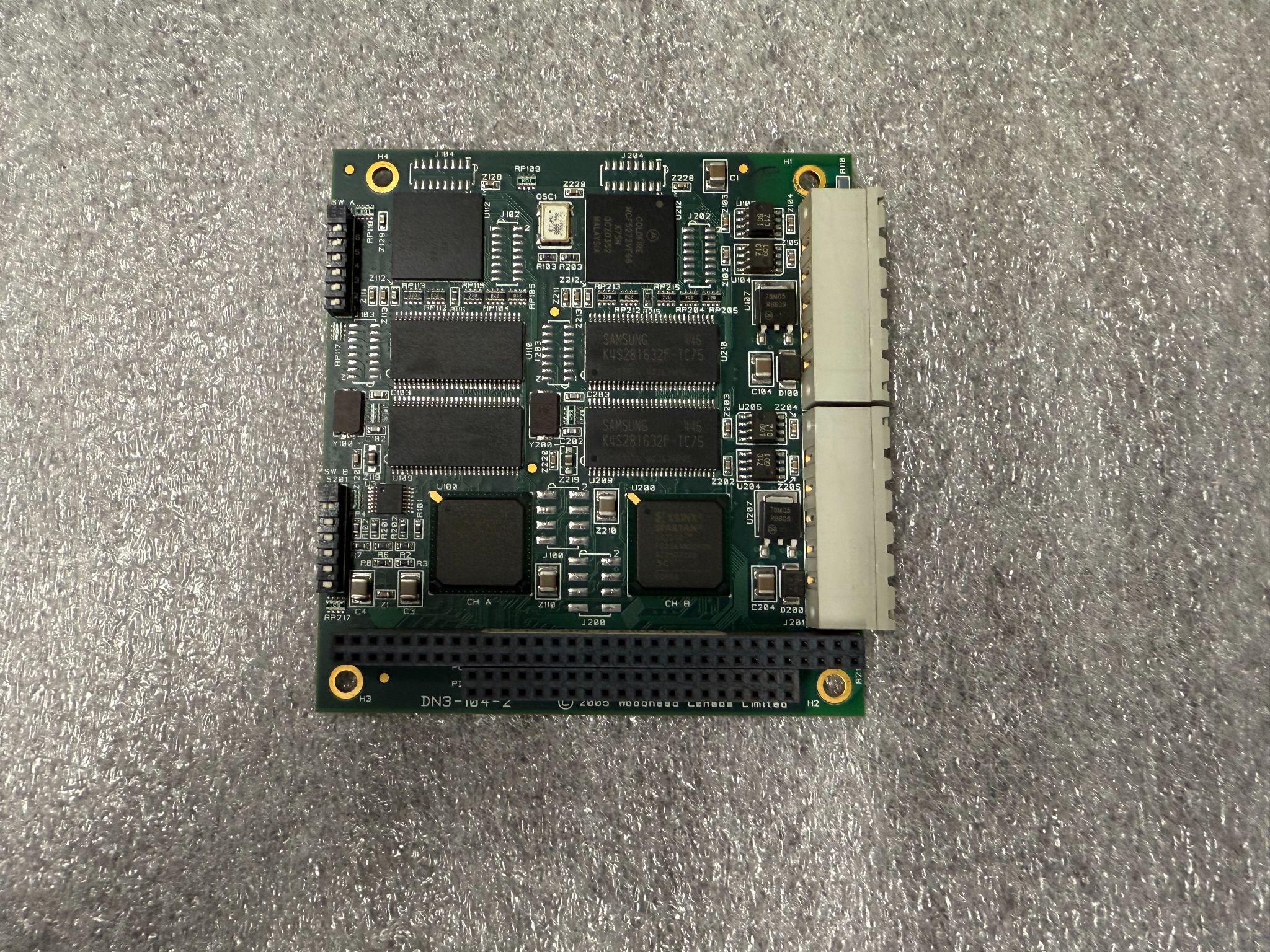 WOODHEAD DN3-104-2-NP PCB - DeviceNet Interface Card USED 0