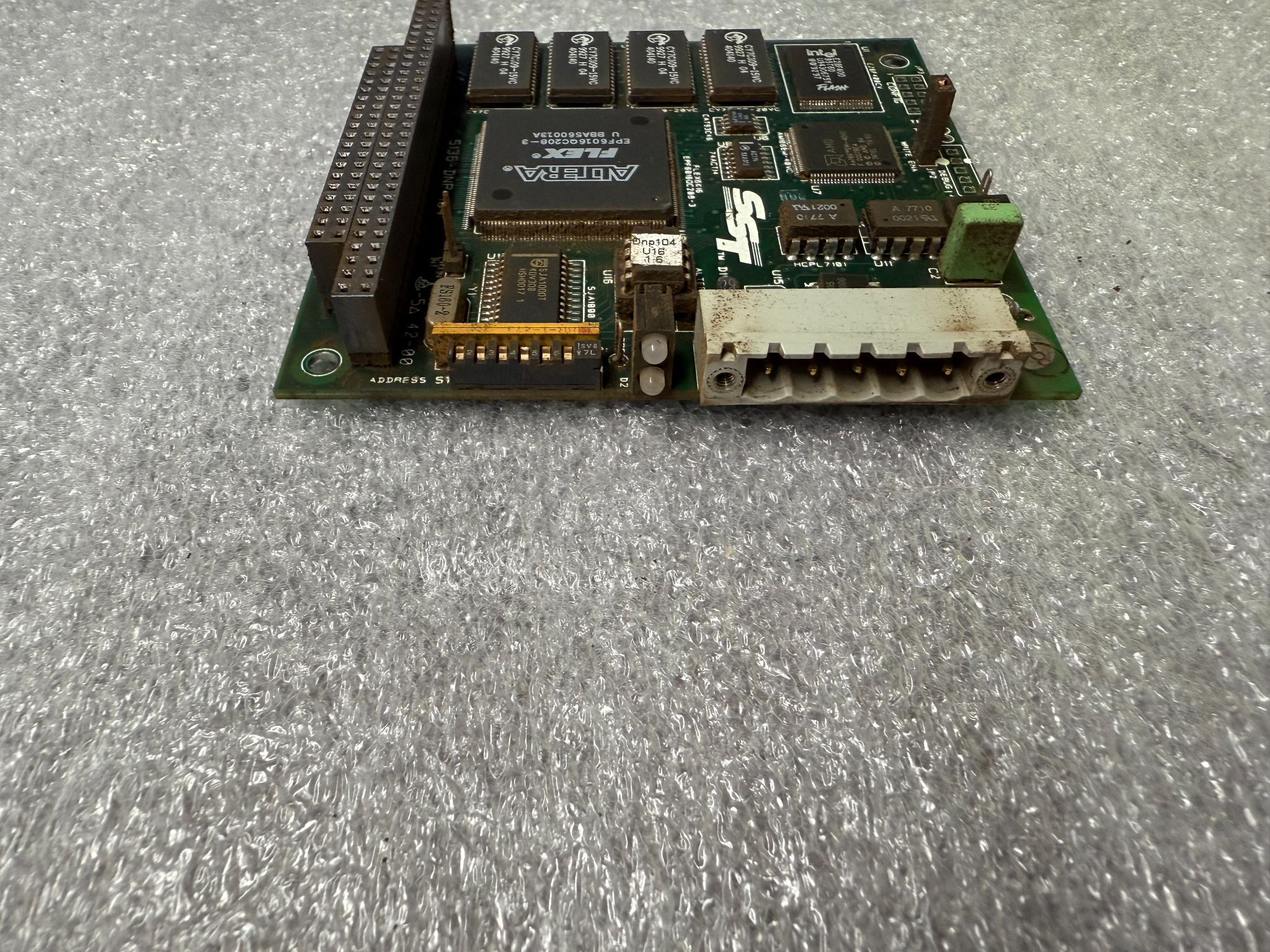 WOODHEAD 5136-DNP-104 PCB - DeviceNet Interface Card USED 1