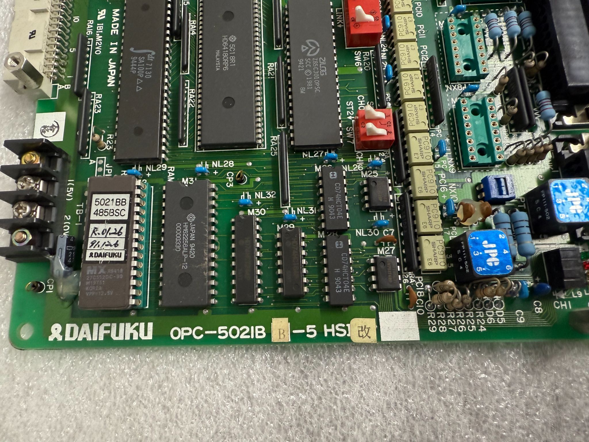DAIFUKU OPC-5021B B-5 HSI PC Board USED 1