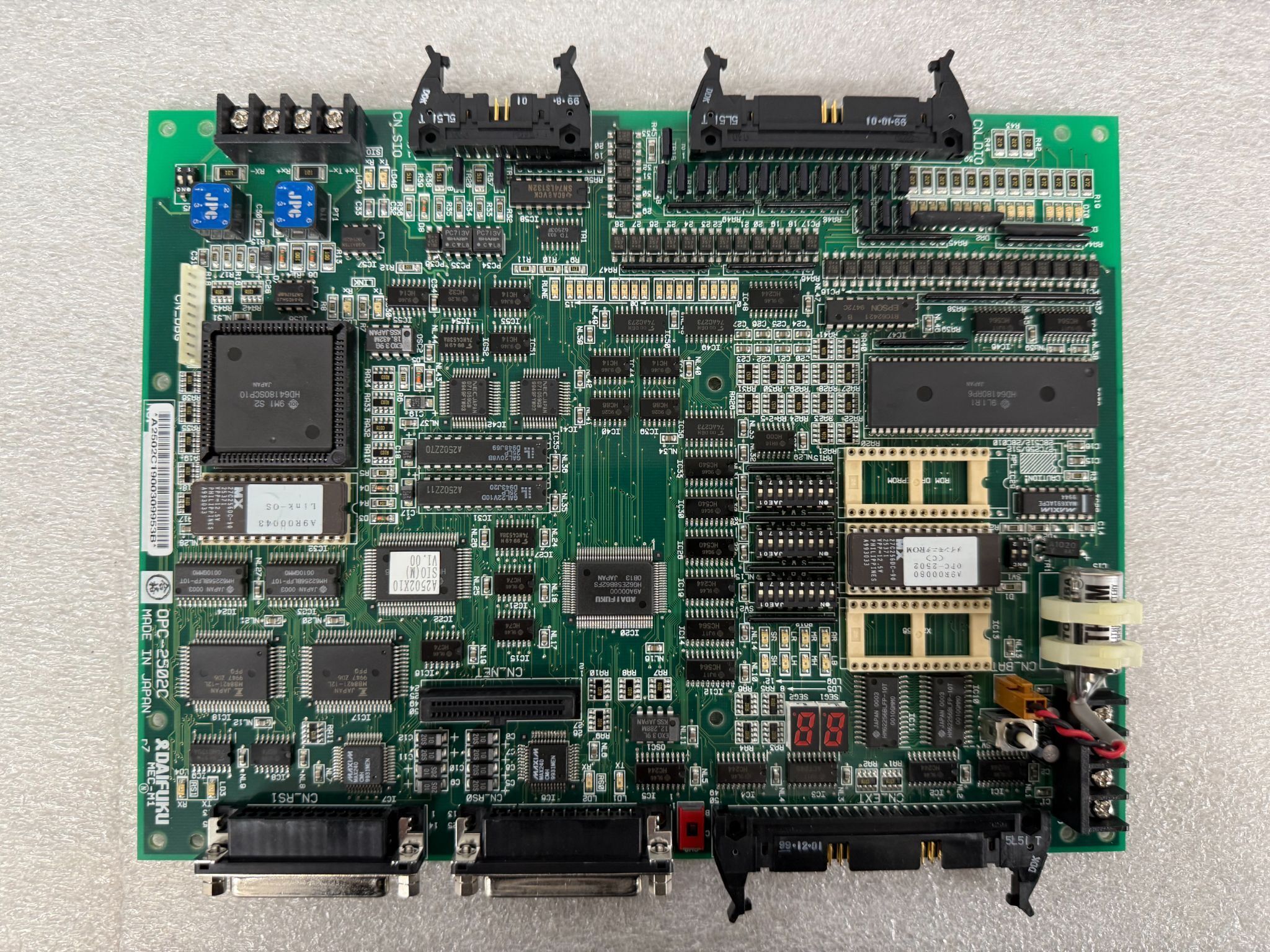 DAIFUKU OPC-2502C PCB - I/O Interface Board USED 0