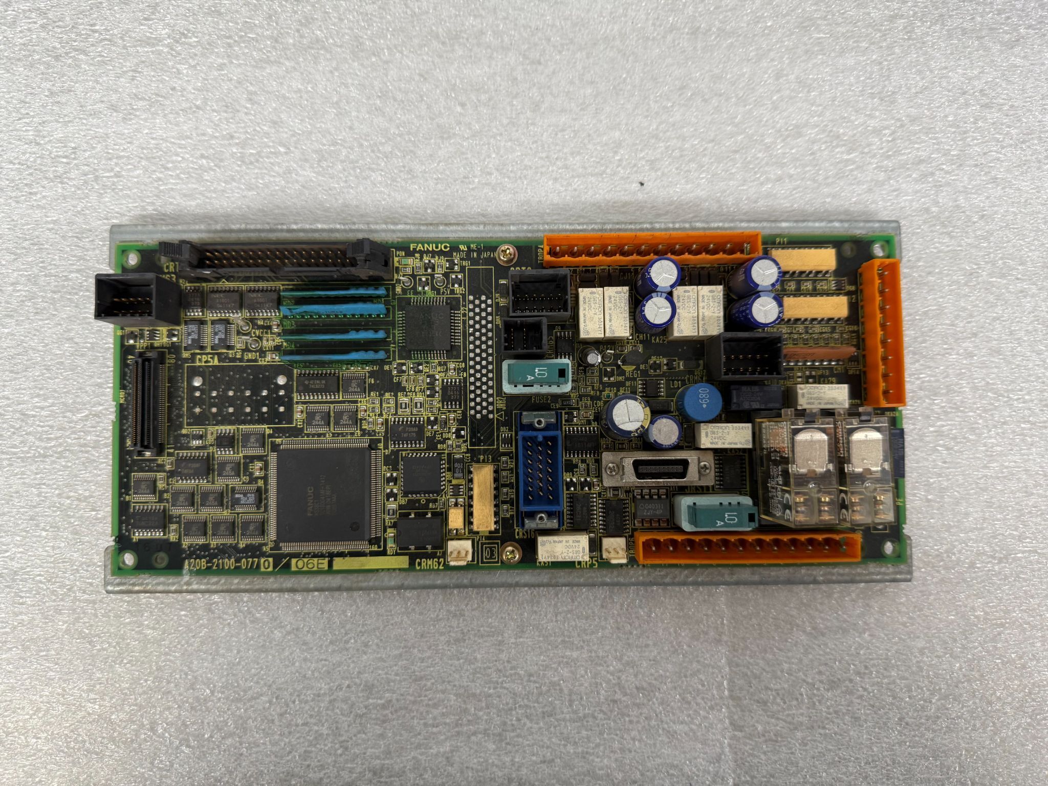 FANUC A20B-2100-0770 /06E PCB - R-J3iB Operator Control Board USED 0