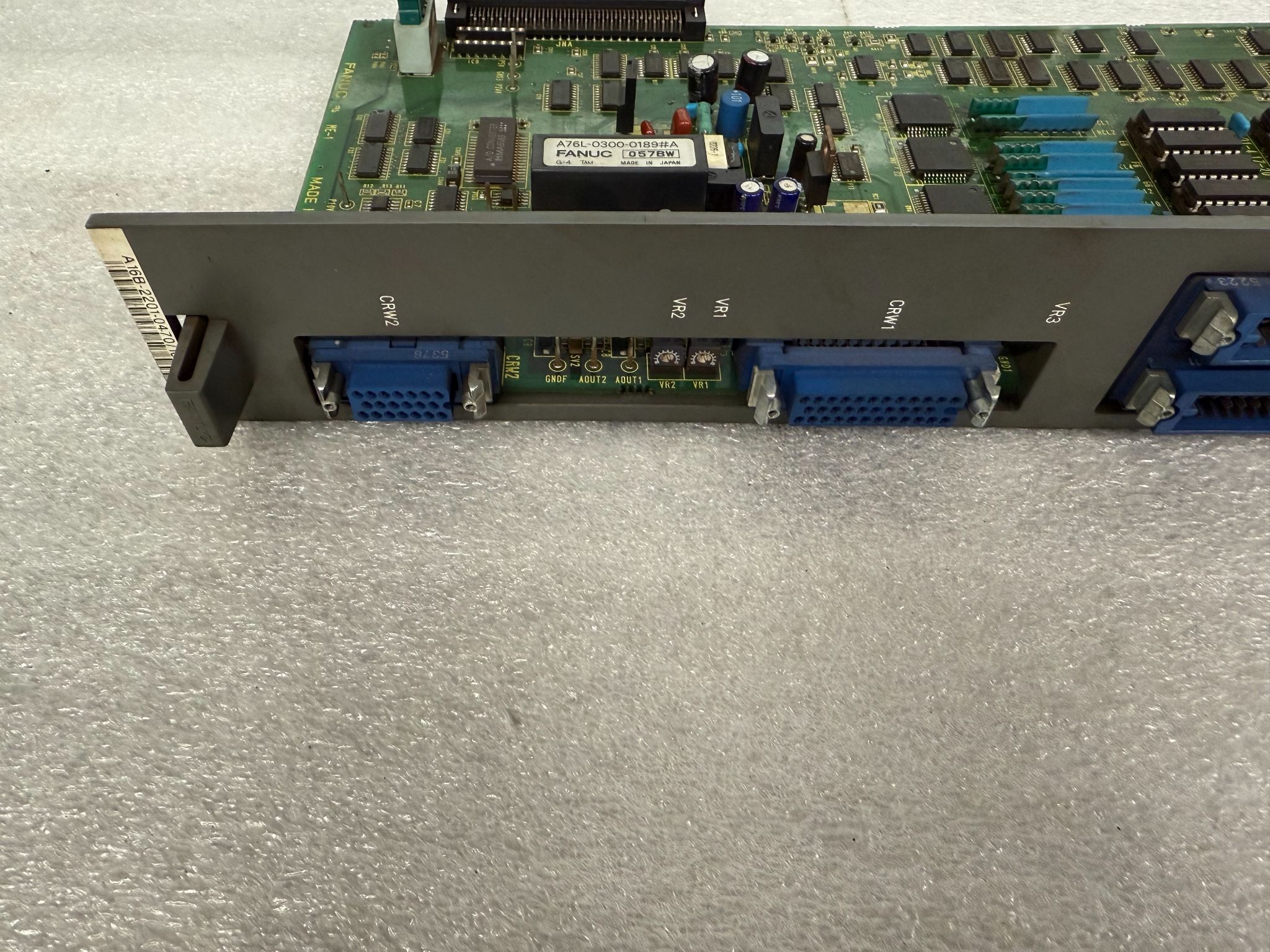 FANUC A16B-2201-0470 /10F PCB - I/O Processor Module USED 1