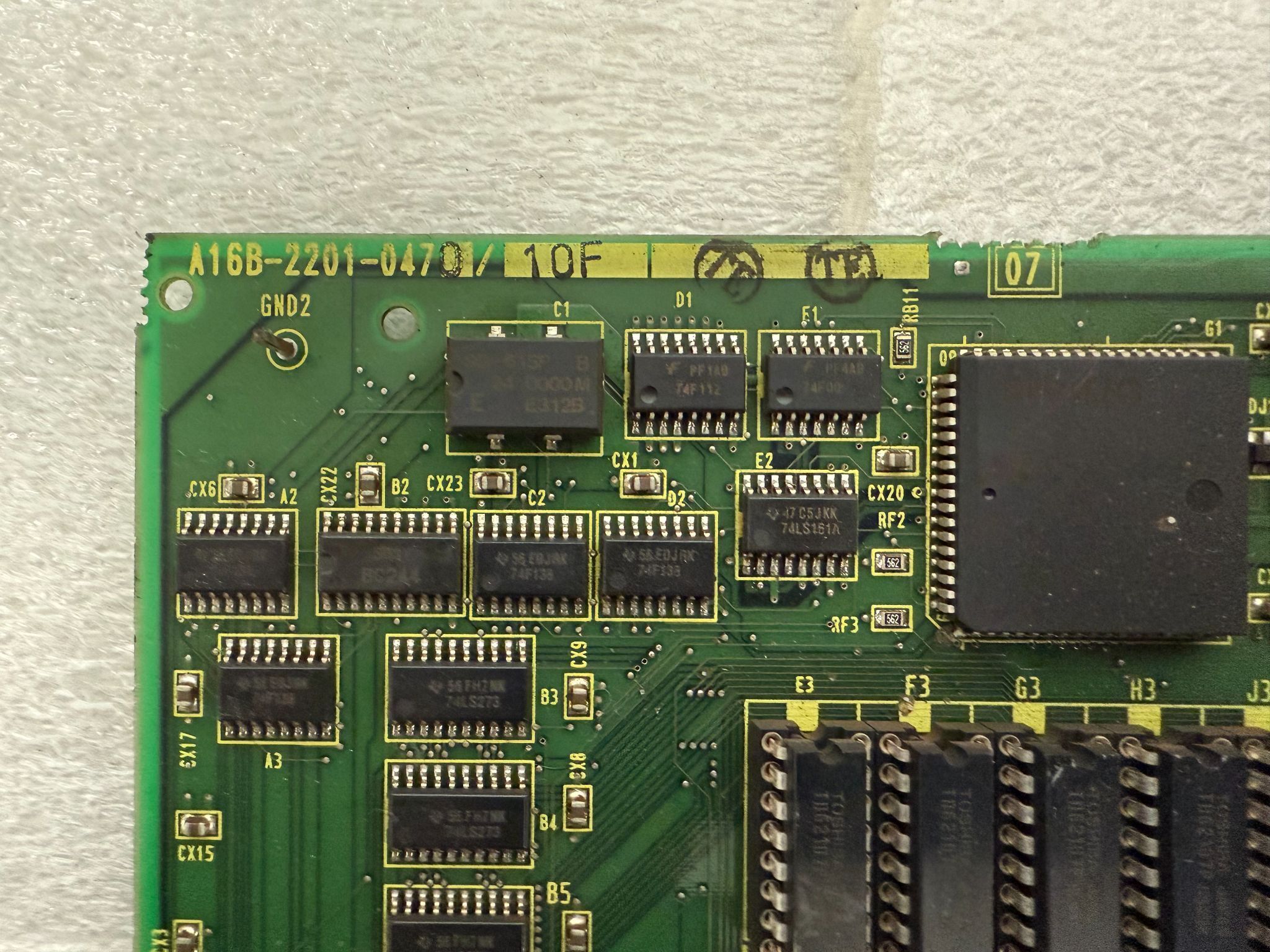 FANUC A16B-2201-0470 /10F PCB - I/O Processor Module USED 4