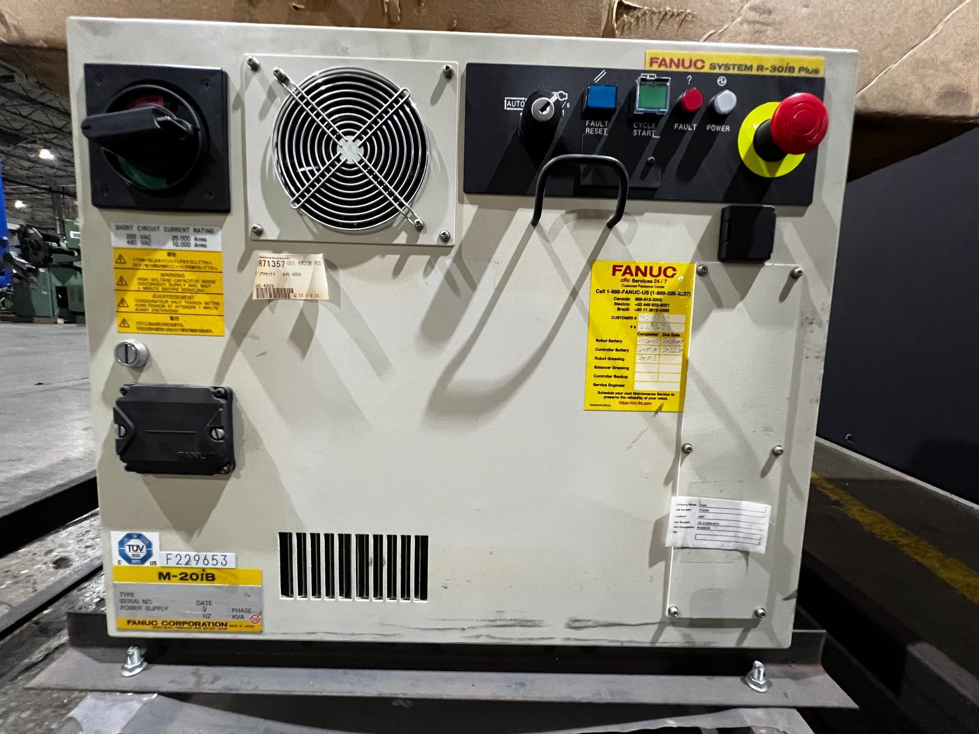 FANUC M-20iB/25 Complete With R-30iB Plus Controller NEW 6