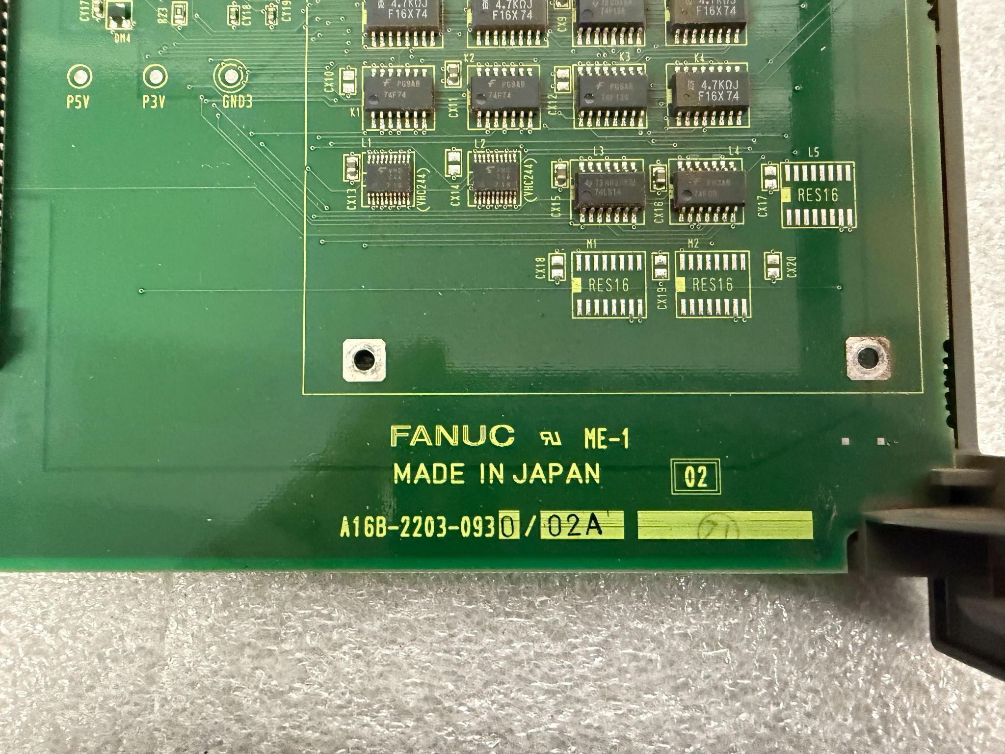 FANUC A16B-2203-0930 /02A PCB - PC104 Interface Module USED 4