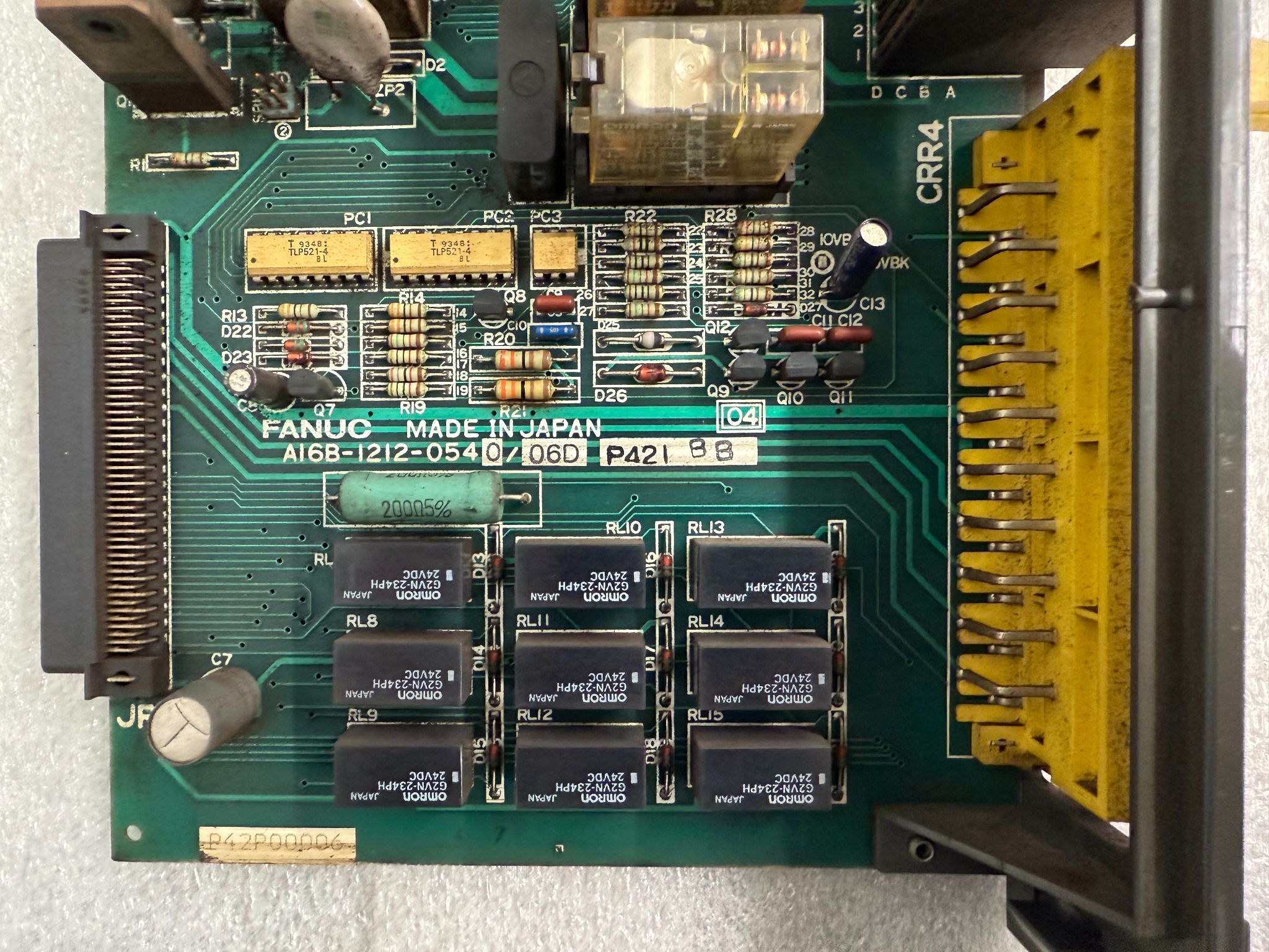FANUC A16B-1212-0540/06D PCB - Emergency Stop/Brake Control Module USED 4