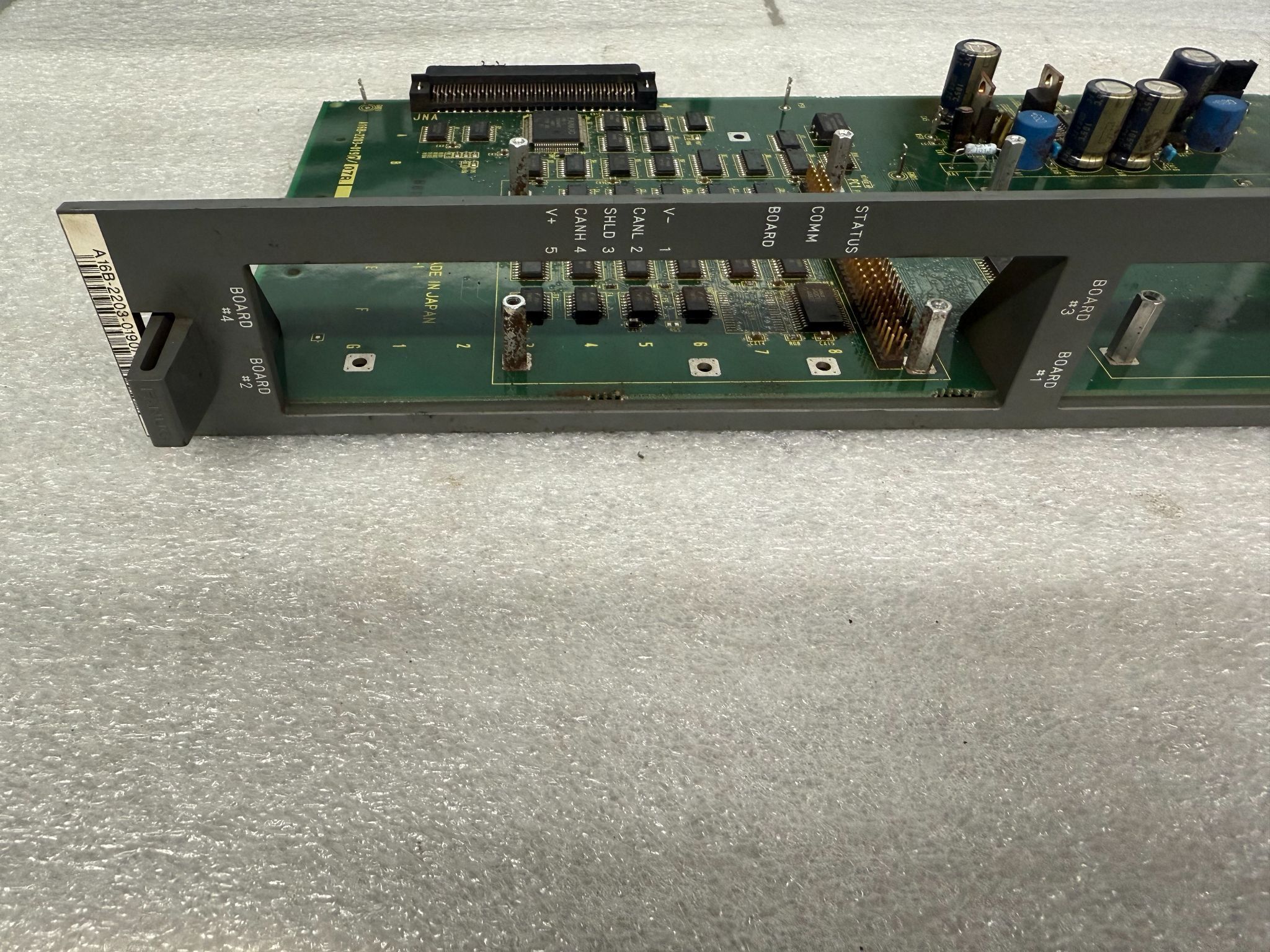 FANUC A16B-2203-0190 /07B PCB - DeviceNet PC104 Interface Module USED 1