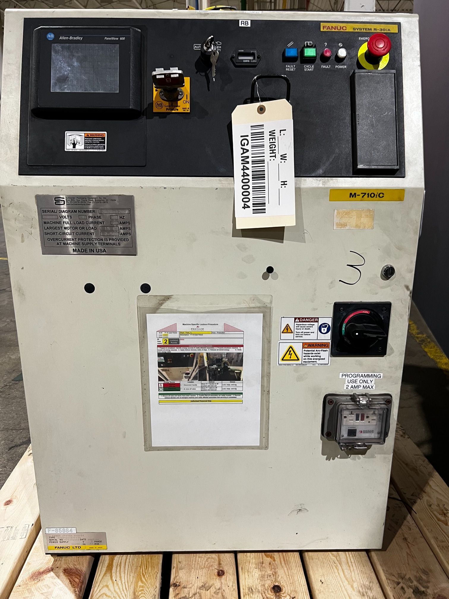 FANUC M-710iC/50 Complete With R-30iA Controller USED 5