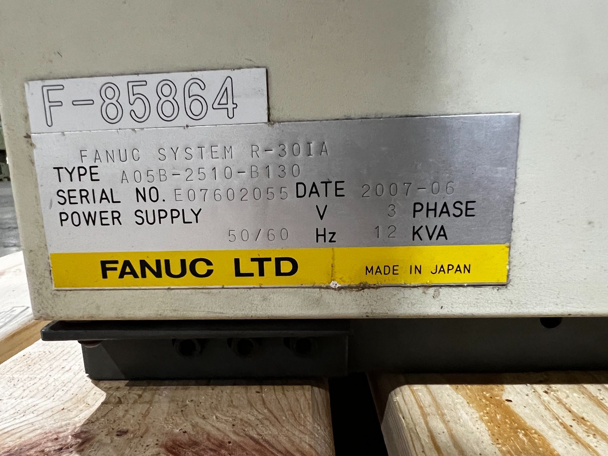 FANUC M-710iC/50 Complete With R-30iA Controller USED 6