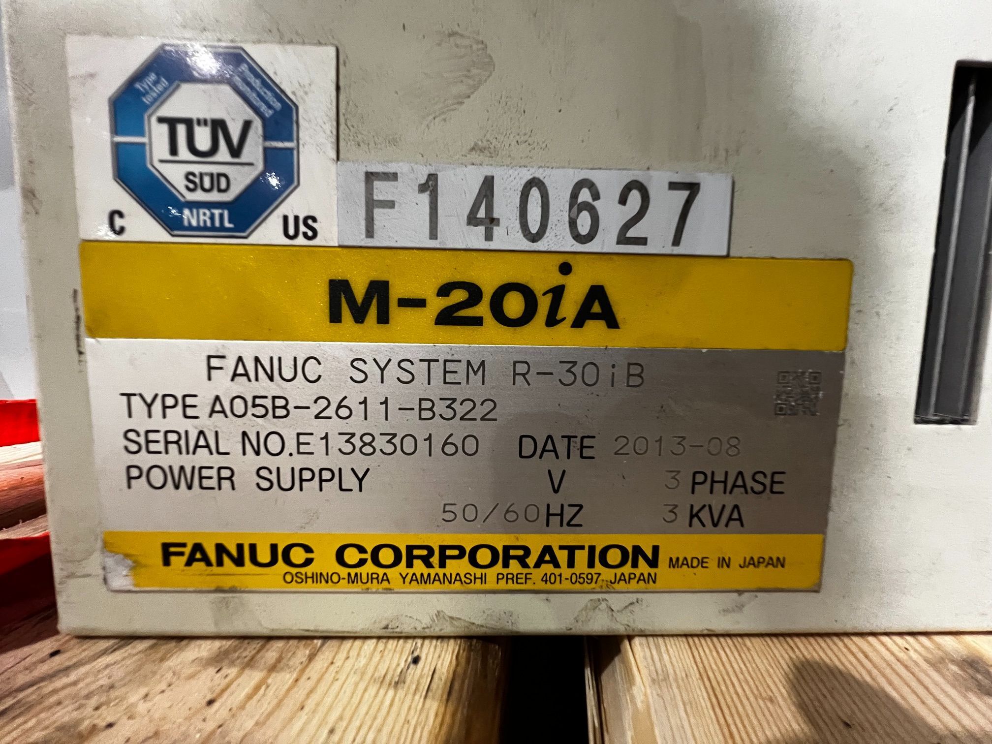 FANUC M-20iA Complete With R-30iB Controller & Machine Interface and Control Cabinet USED 7