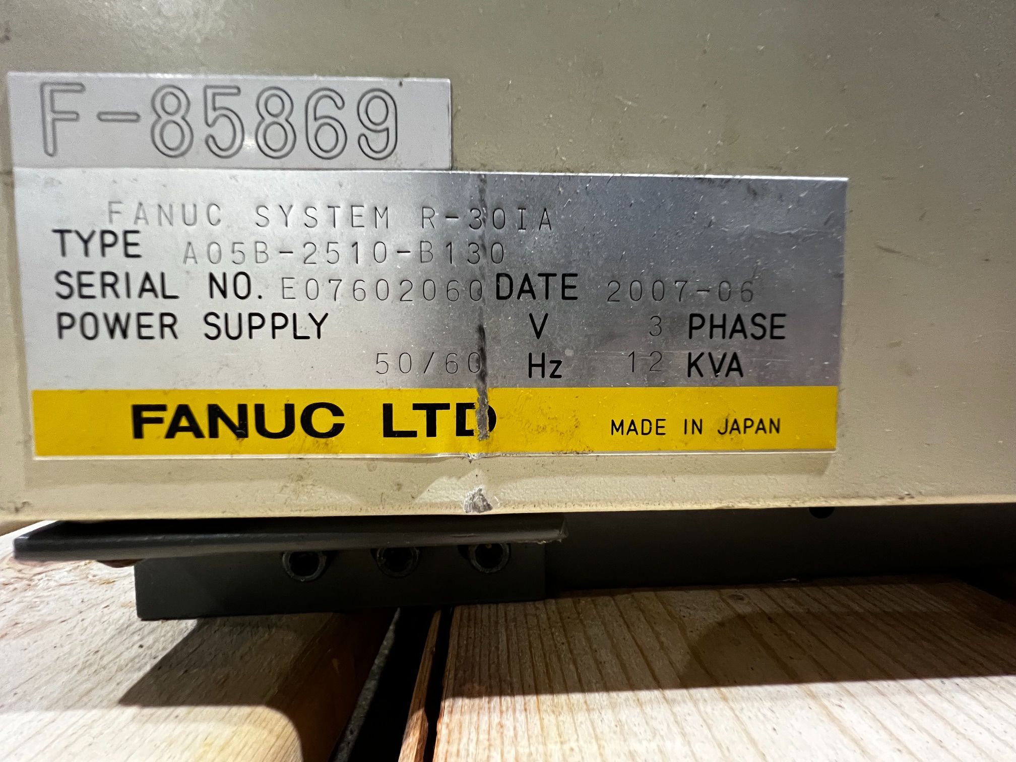 FANUC M-710iC/50 Complete With R-30iA Controller USED 6