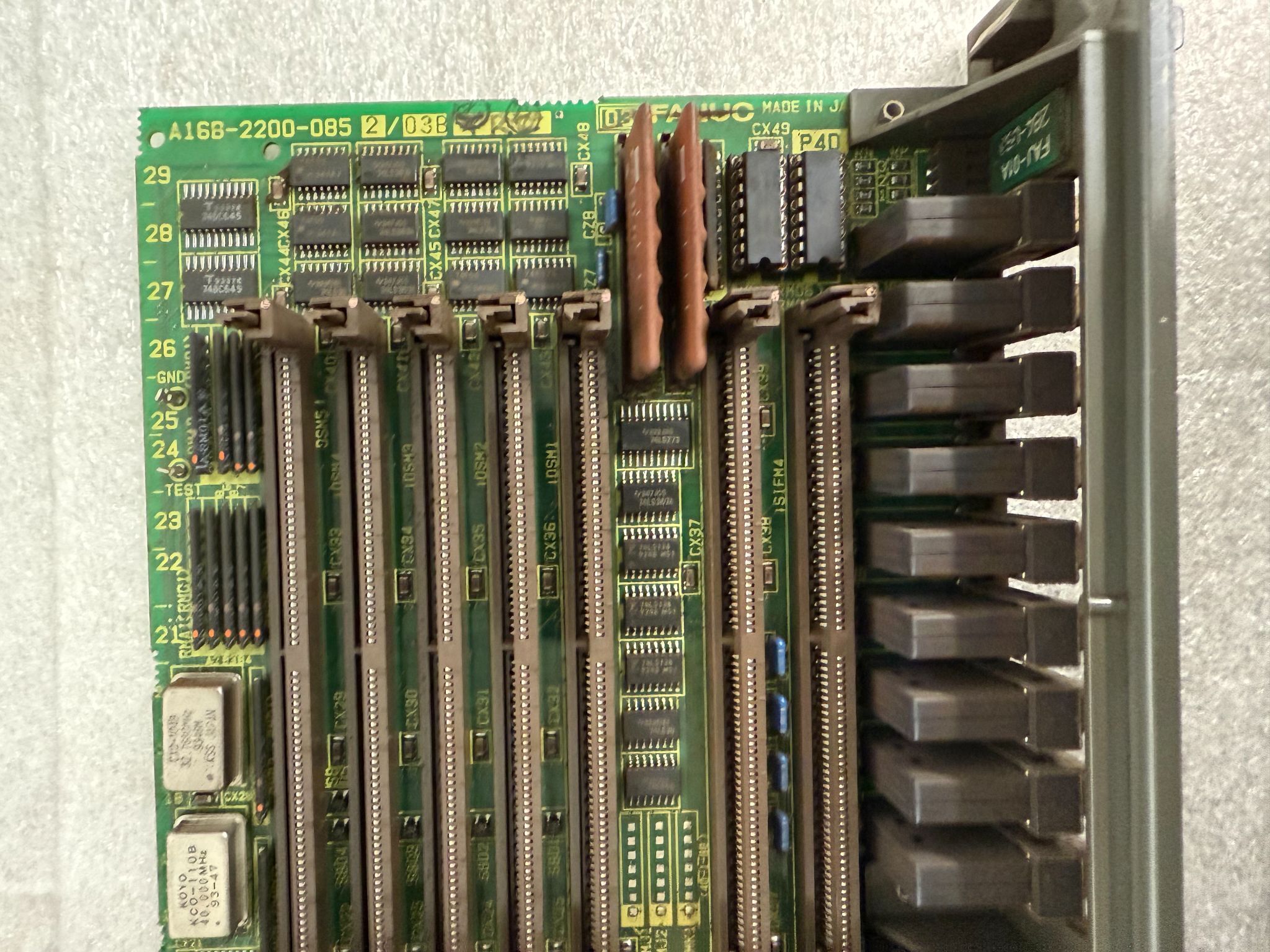 FANUC A16B-2200-0852/03B PCB - R-J 10 Axis Control Board USED 4