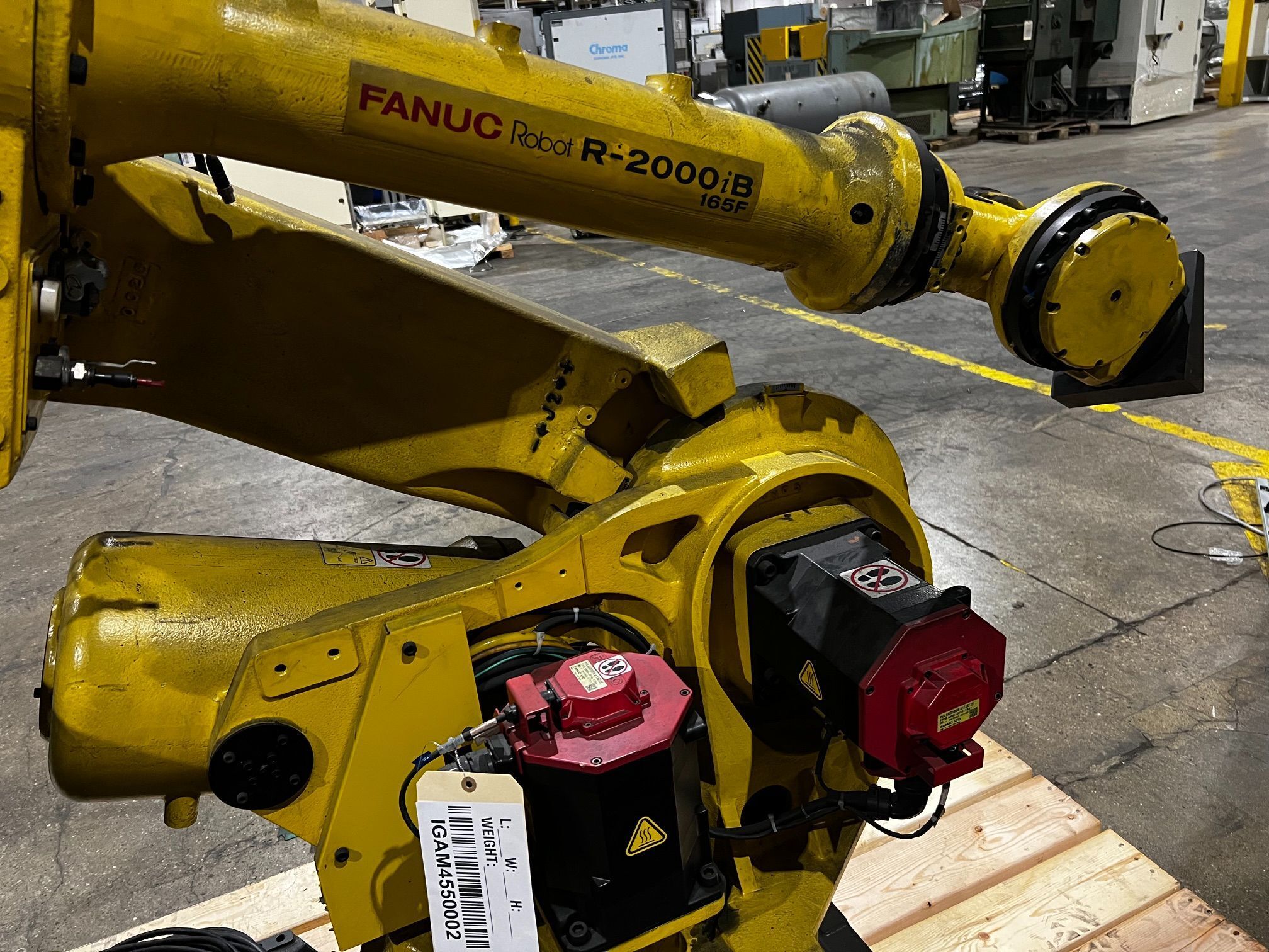 FANUC R-2000iB/165F Complete With R-30iA Controller USED 4