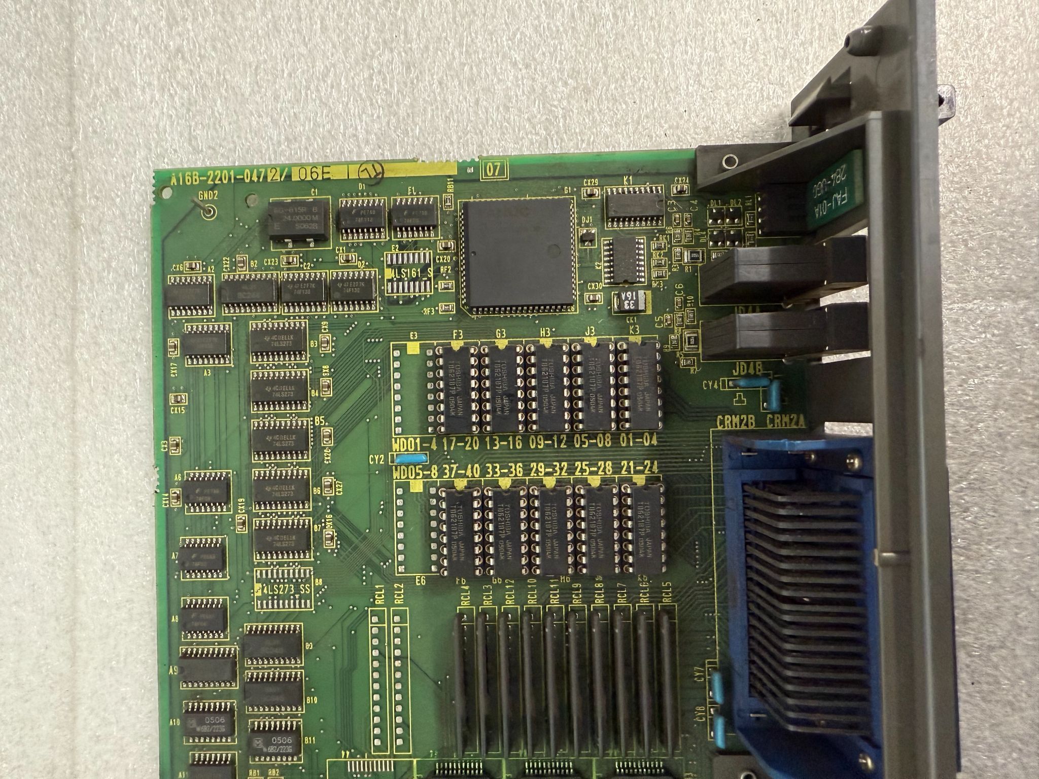 FANUC A16B-2201-0472 /06E PCB - R-J2 I/O Processor Module USED 3