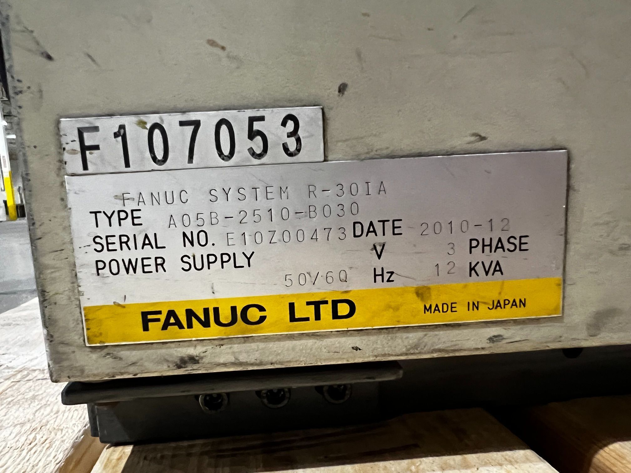 FANUC R-2000iB/165F Complete With R-30iA Controller USED 6