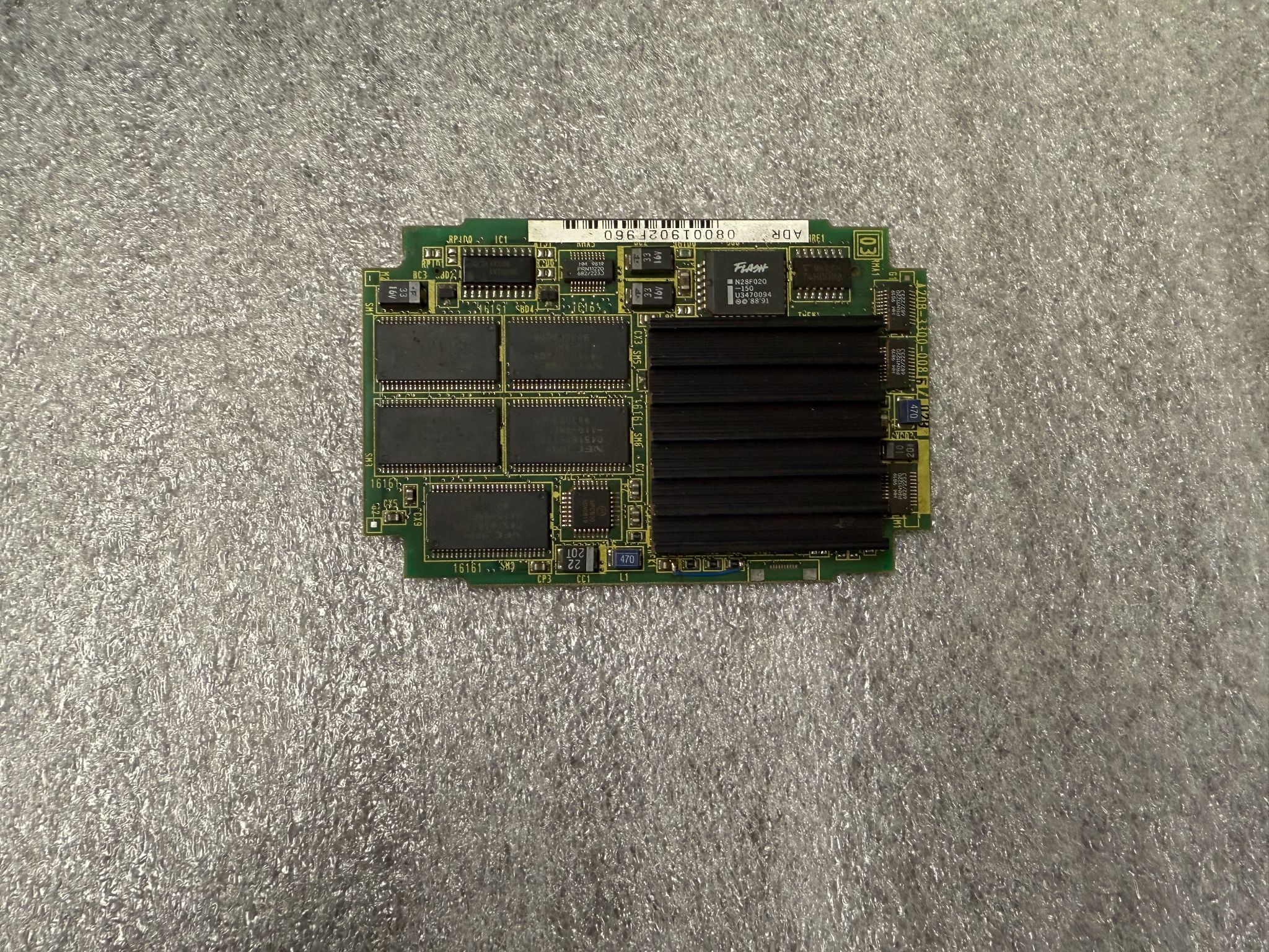 FANUC A20B-3300-0085/02B PCB - 16MB DRAM CPU Module USED 0