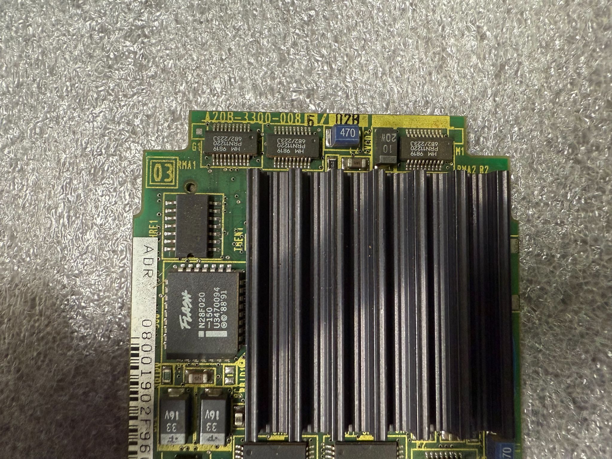 FANUC A20B-3300-0085/02B PCB - 16MB DRAM CPU Module USED 1