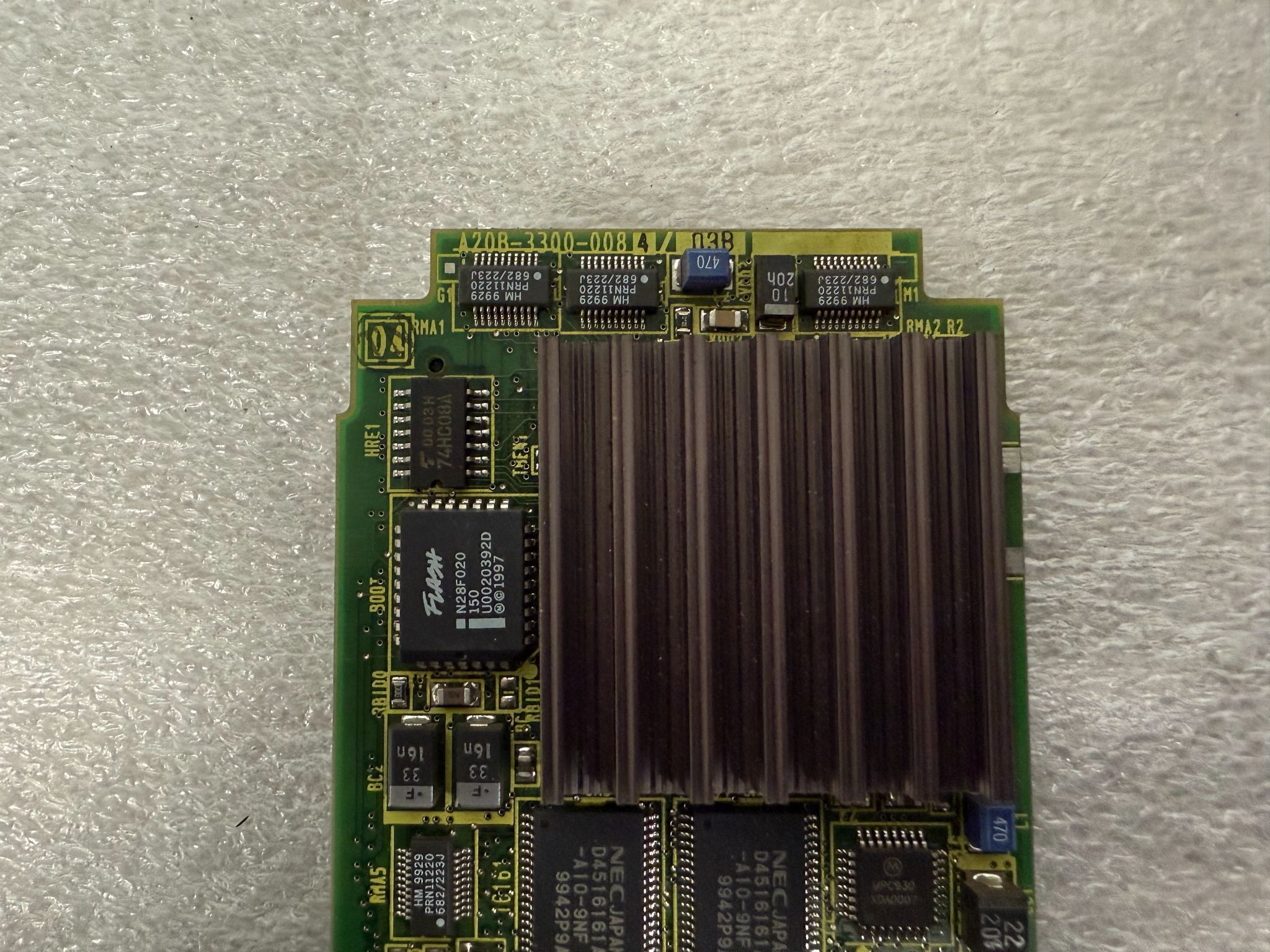 FANUC A20B-3300-0084/03B PCB - 8MB DRAM CPU Module USED 1