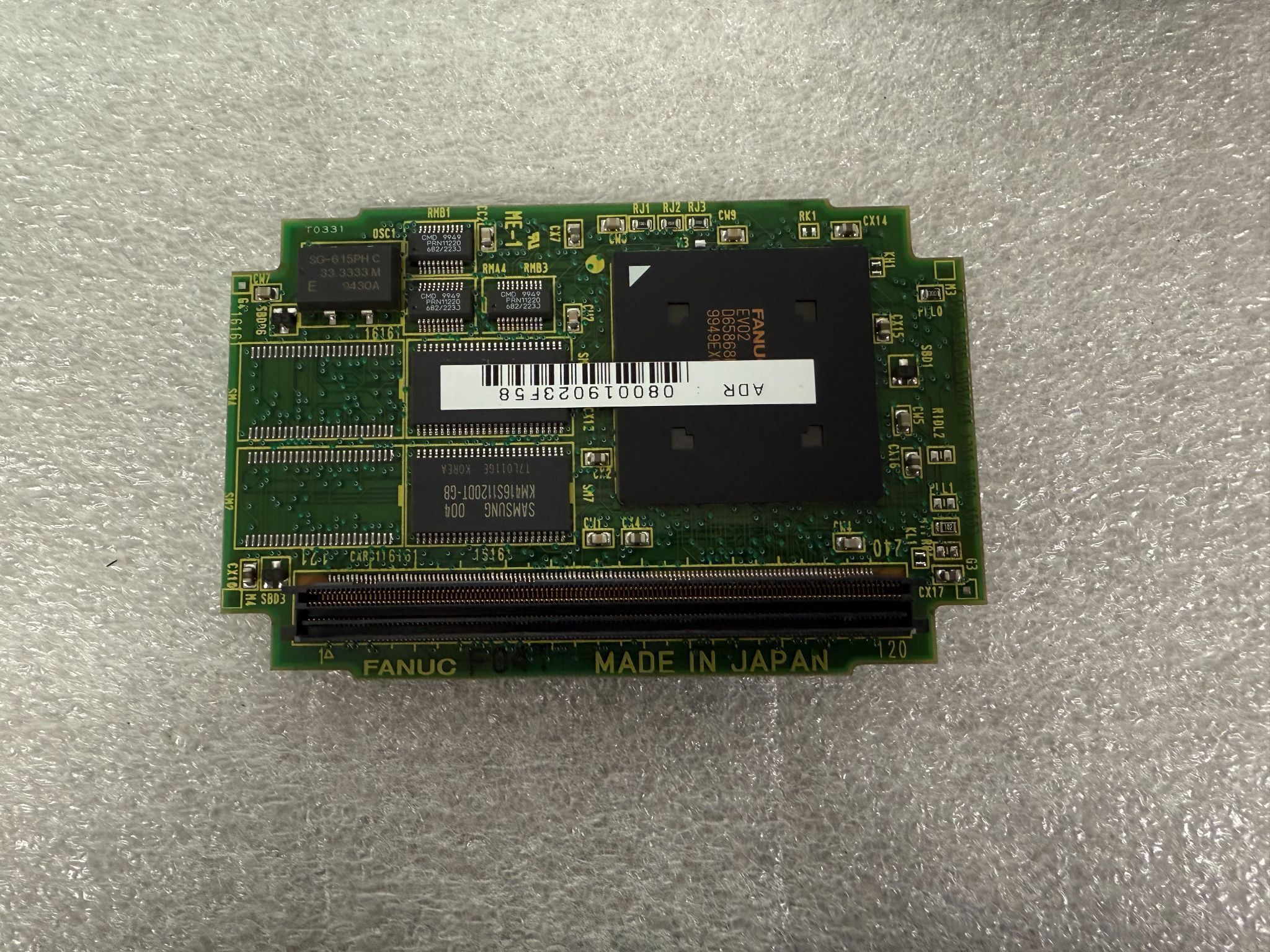 FANUC A20B-3300-0084/03B PCB - 8MB DRAM CPU Module USED 2