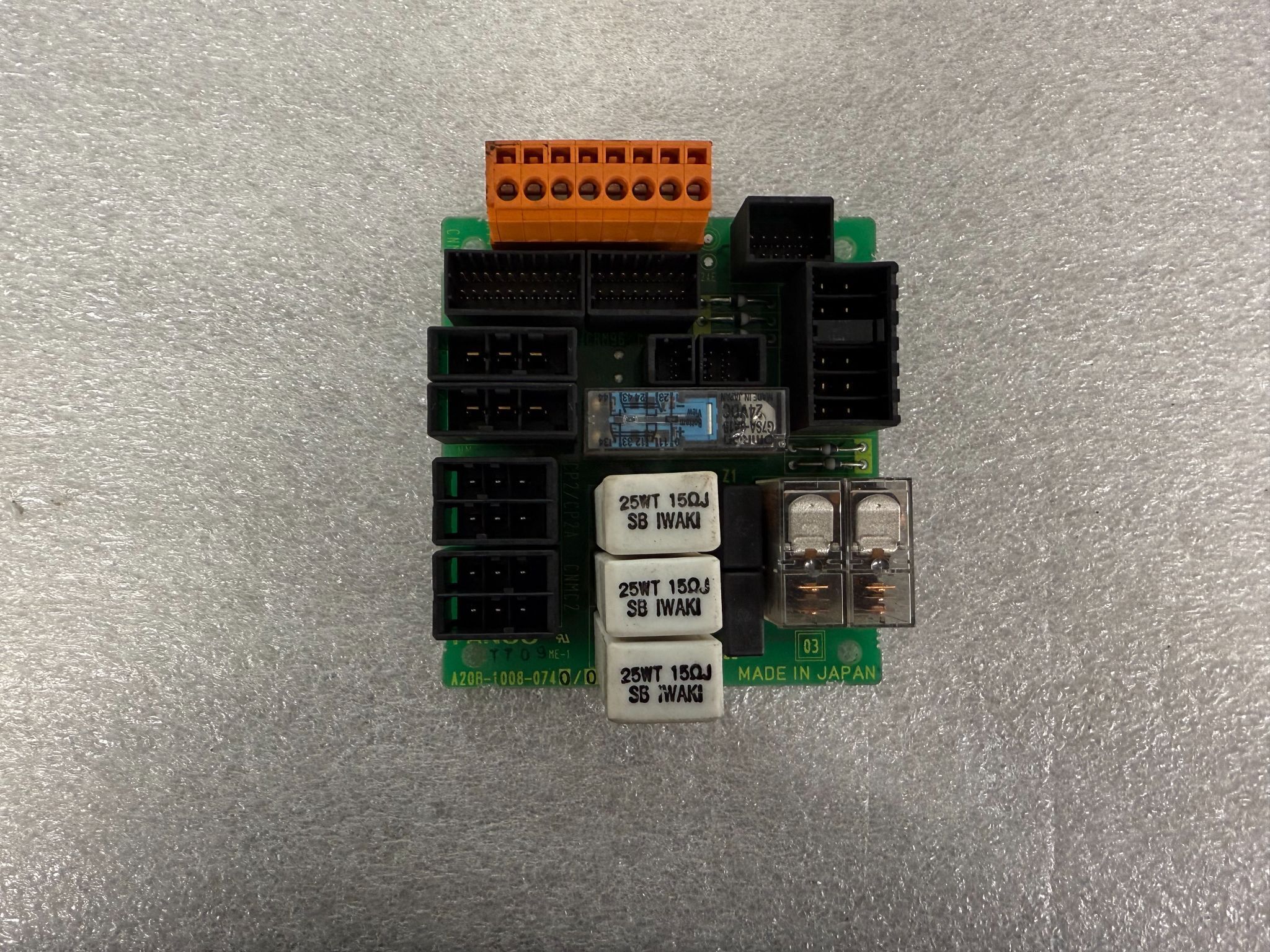 FANUC A20B-1008-0740/03B PCB - E-Stop Unit USED 0