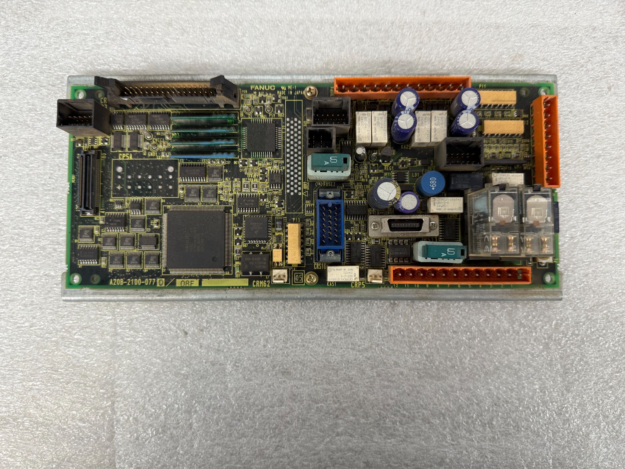 FANUC A20B-2100-0770 /08E PCB - R-J3iB Operator Control Board USED 0