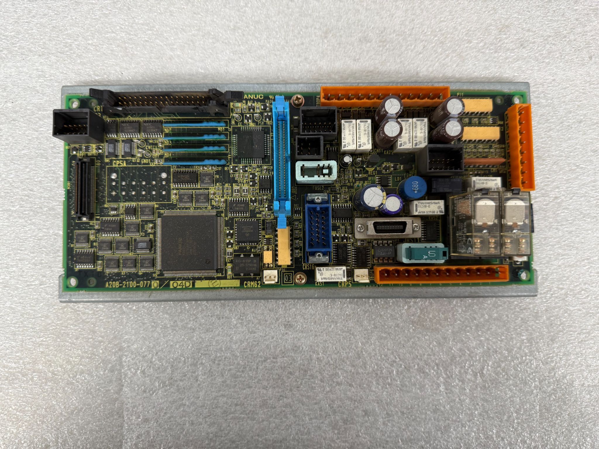 FANUC A20B-2100-0770 /04D PCB - R-J3iB Operator Control Board USED 0