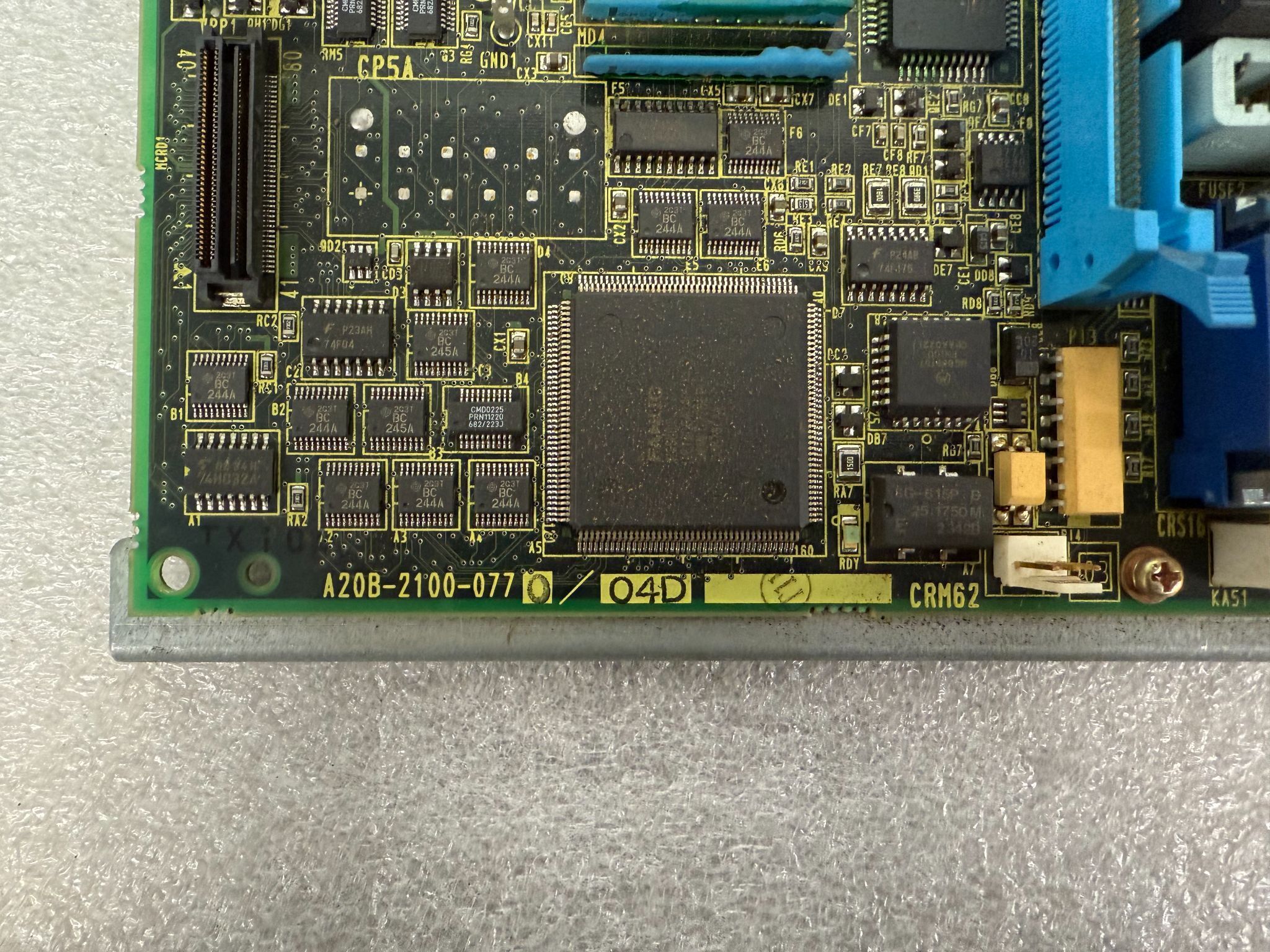 FANUC A20B-2100-0770 /04D PCB - R-J3iB Operator Control Board USED 1