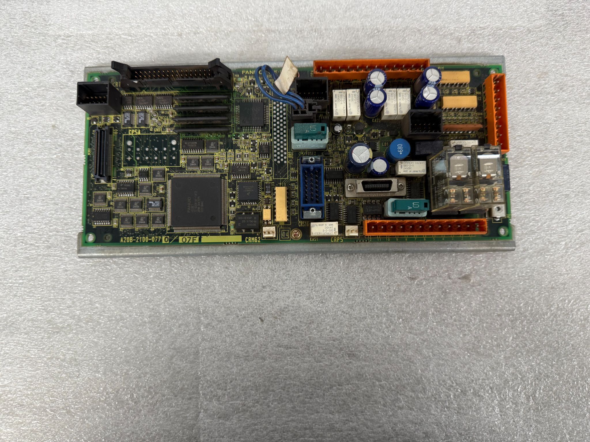 FANUC A20B-2100-0770 /07F PCB - R-J3iB Operator Control Board USED 0