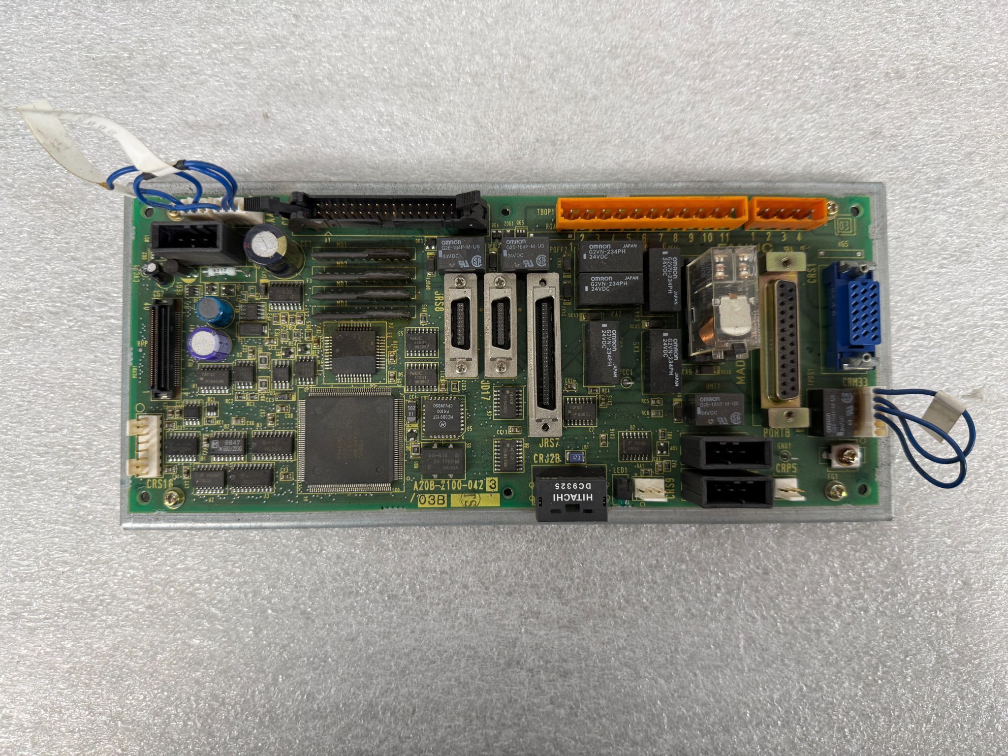 FANUC A20B-2100-0423/03B PCB - Operator Control Board USED 0