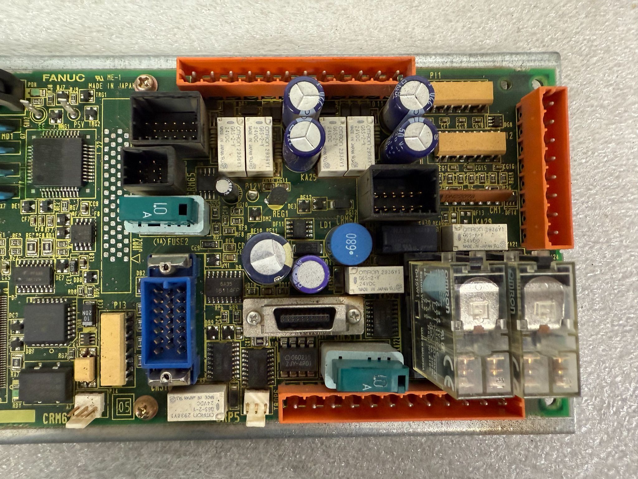 FANUC A20B-2100-0770 /08F PCB - R-J3iB Operator Control Board USED 2