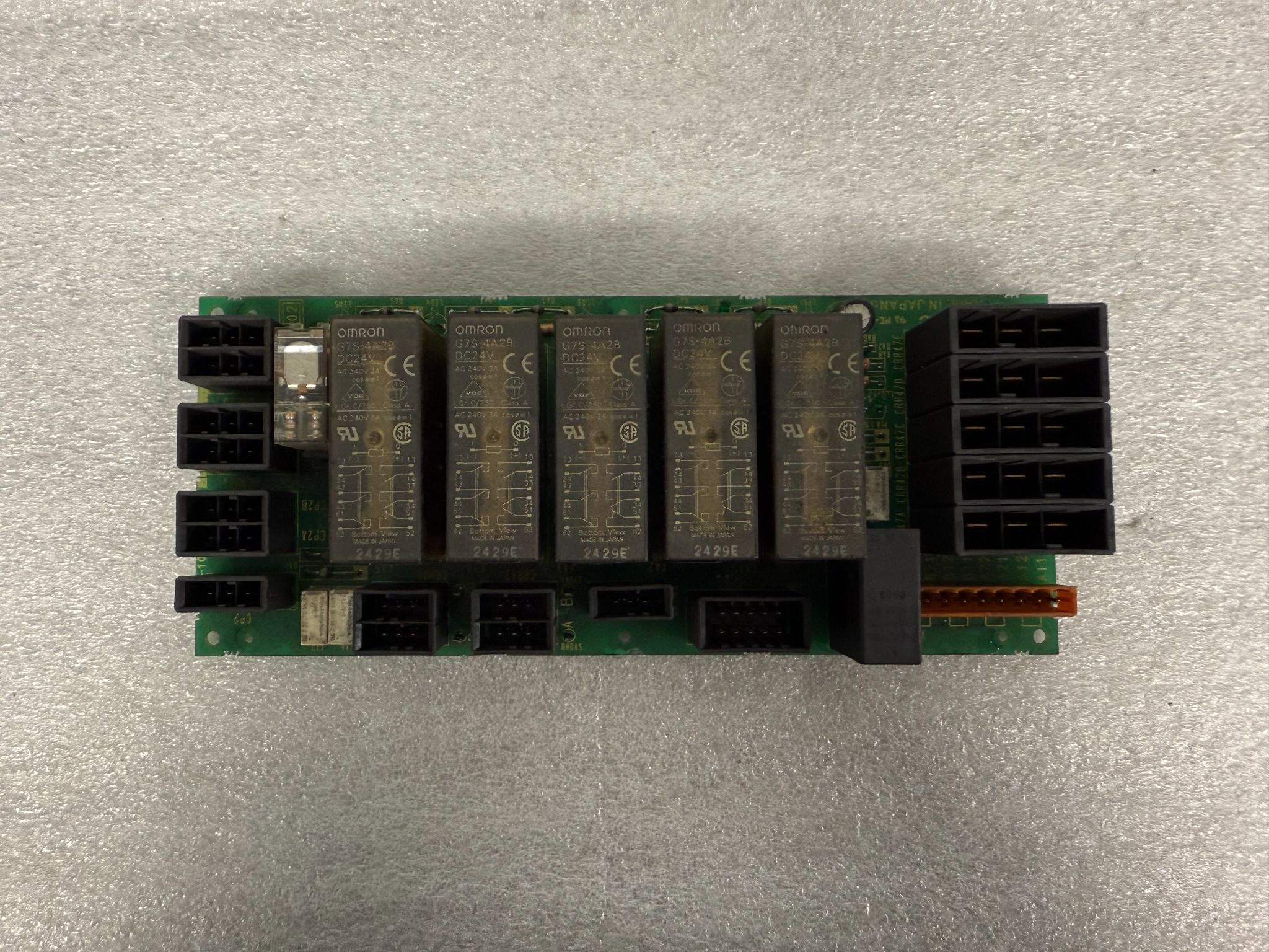 FANUC A20B-1007-0490 /02A PCB - E-Stop/Relay Control Board USED 0