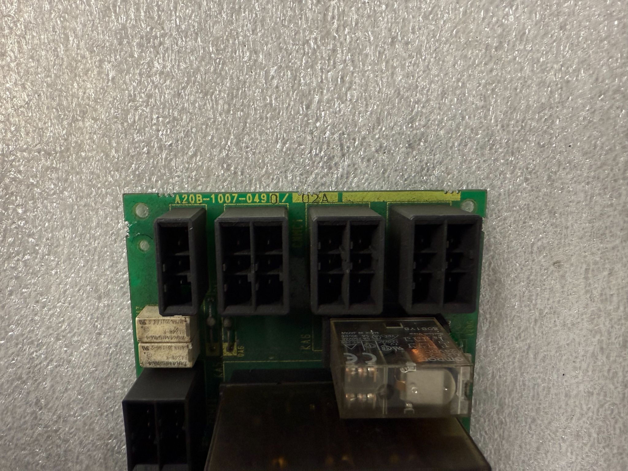 FANUC A20B-1007-0490 /02A PCB - E-Stop/Relay Control Board USED 1