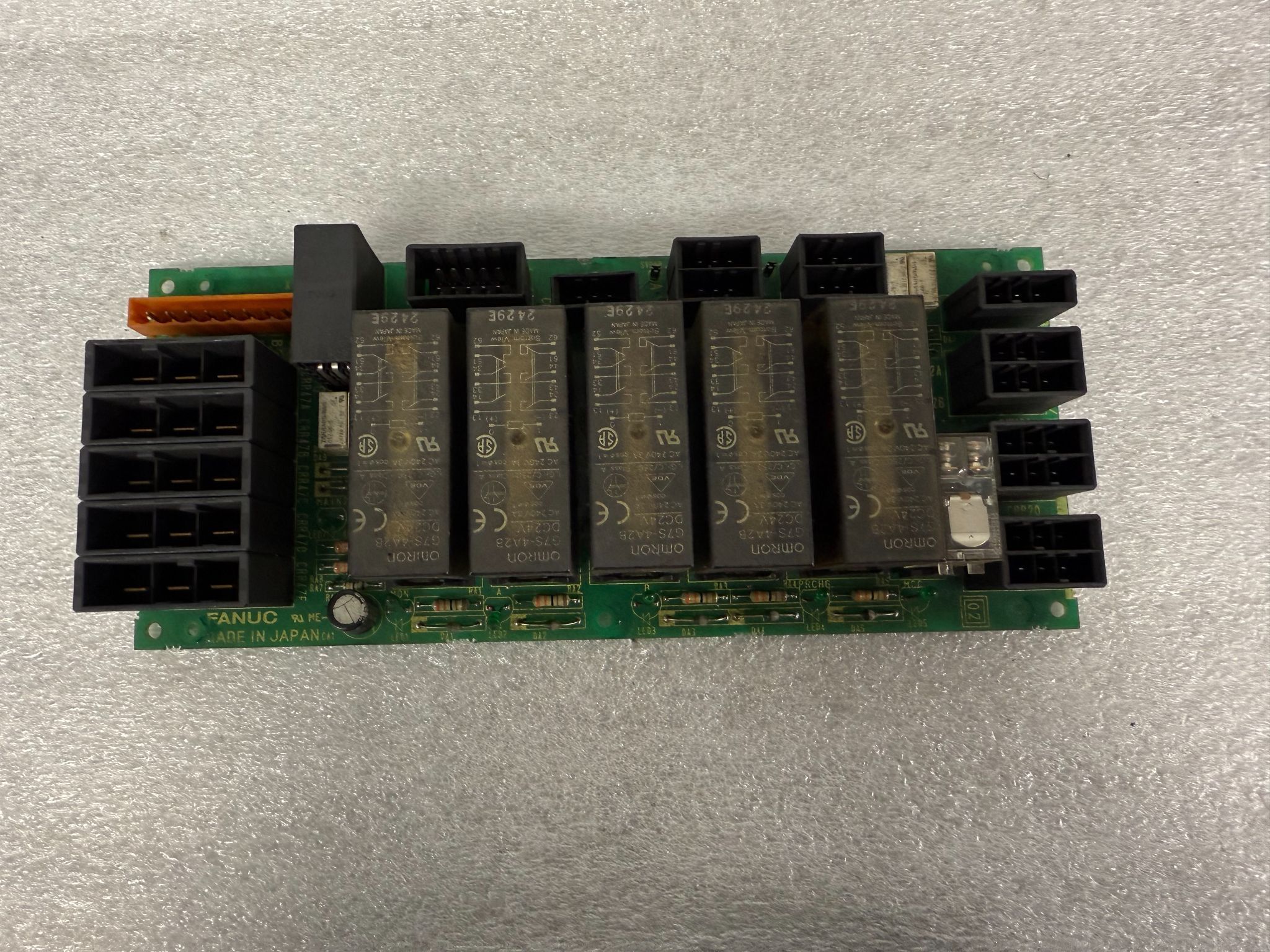 FANUC A20B-1007-0490 /02A PCB - E-Stop/Relay Control Board USED 2