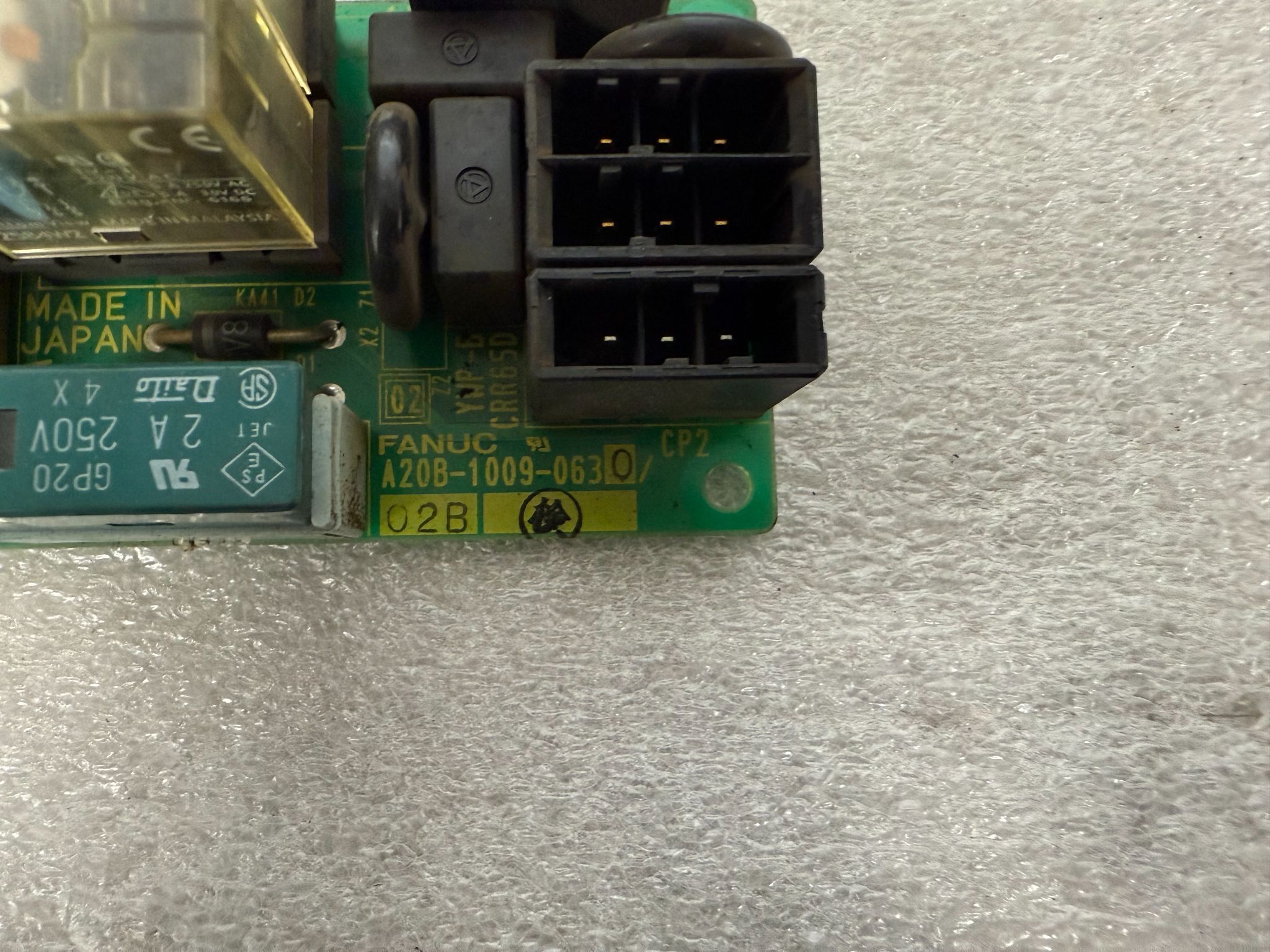 FANUC A20B-1009-0630/02B PC Board USED 1