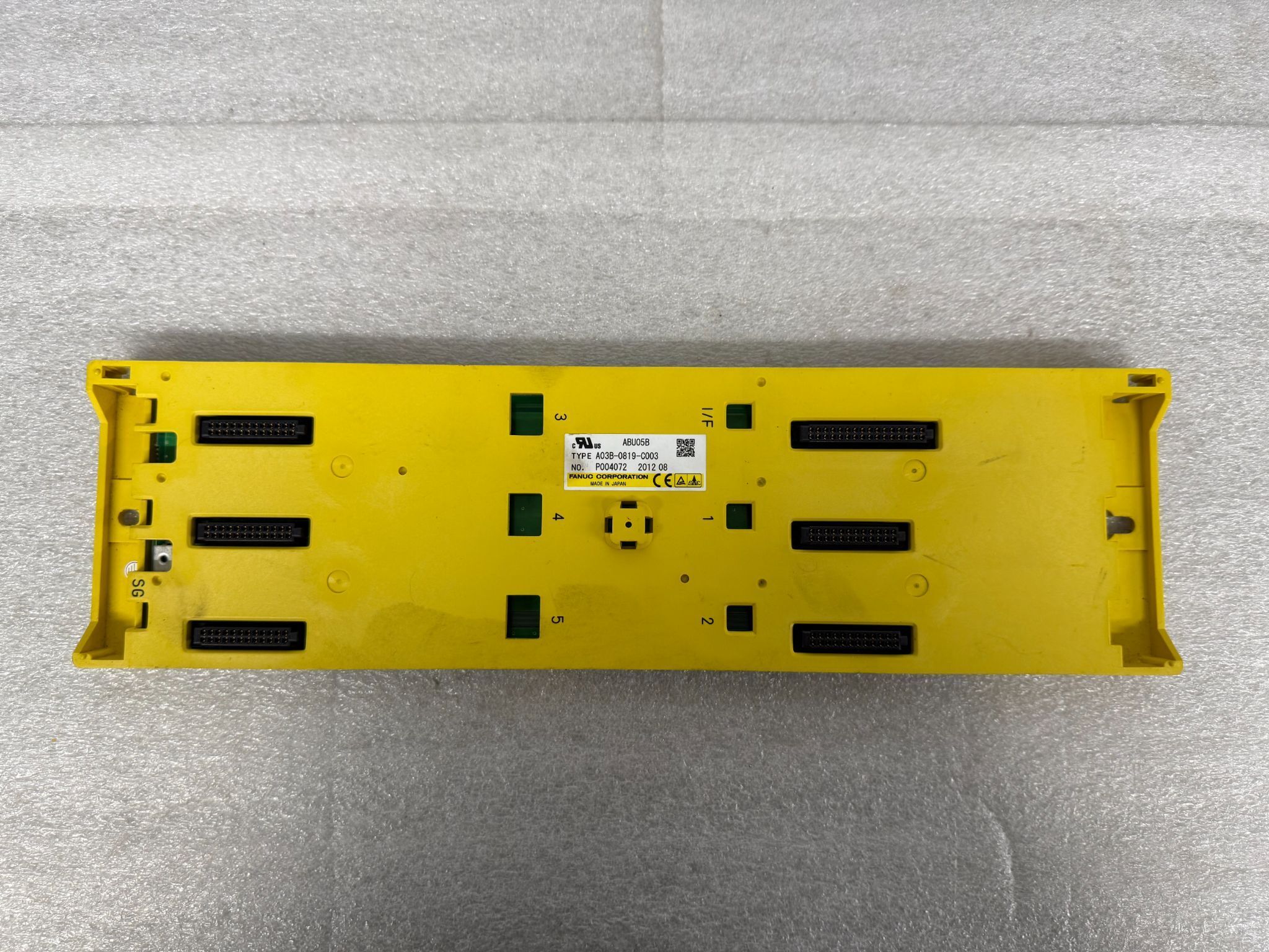 FANUC A03B-0819-C003 3 Slot ABU05B I/O Module Base Unit USED 0