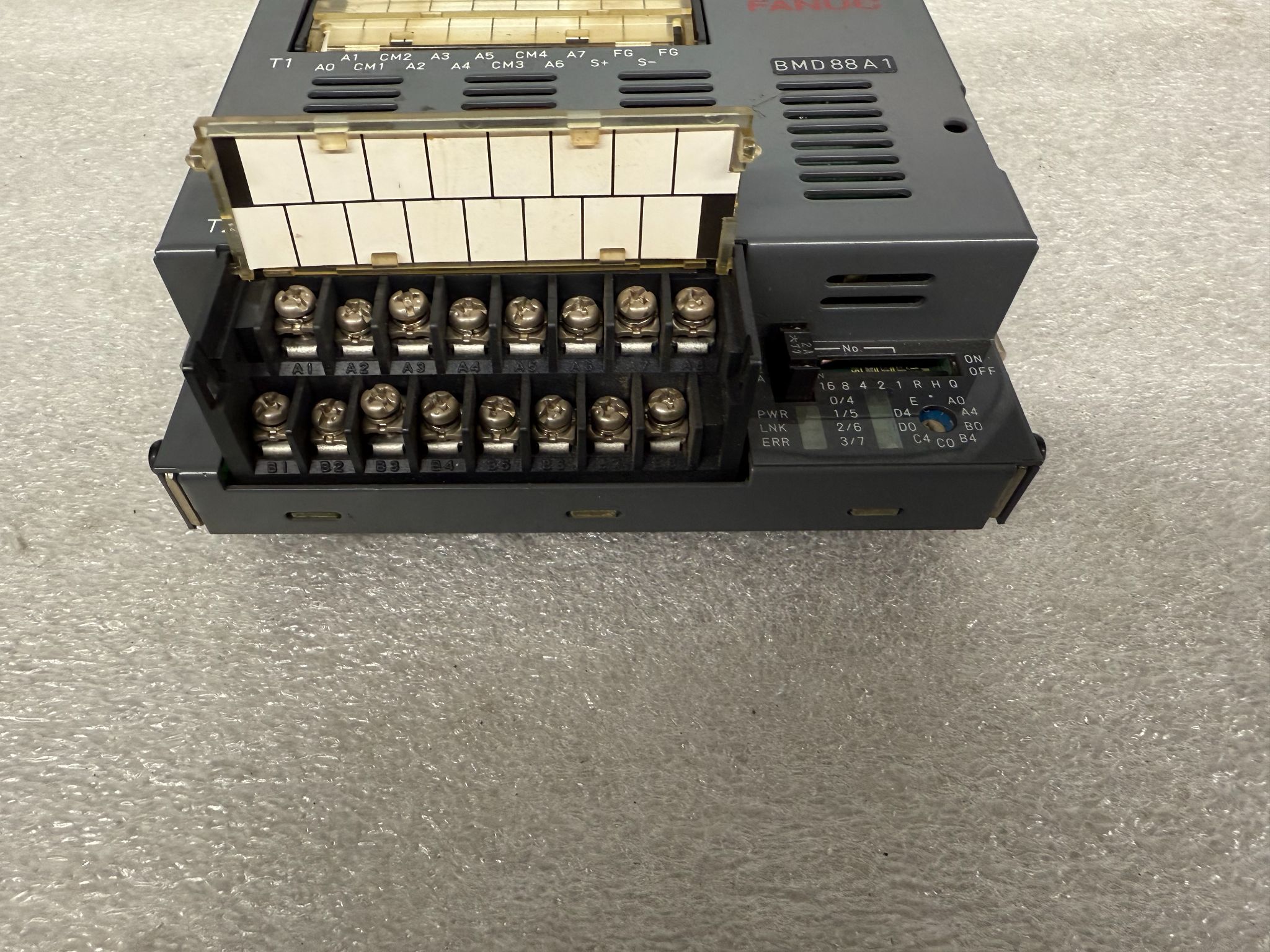 FANUC A03B-0808-C010 BMD88A1 I/O Module USED 1