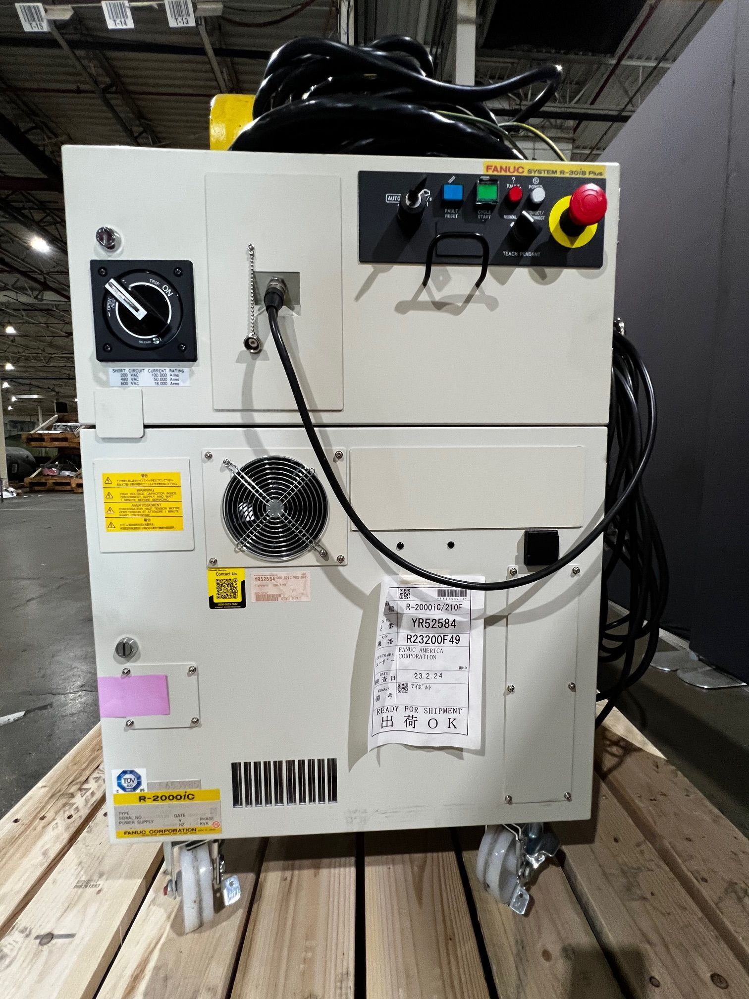 FANUC R-2000iC/210F Robot With R-30iB Plus Controller USED 5