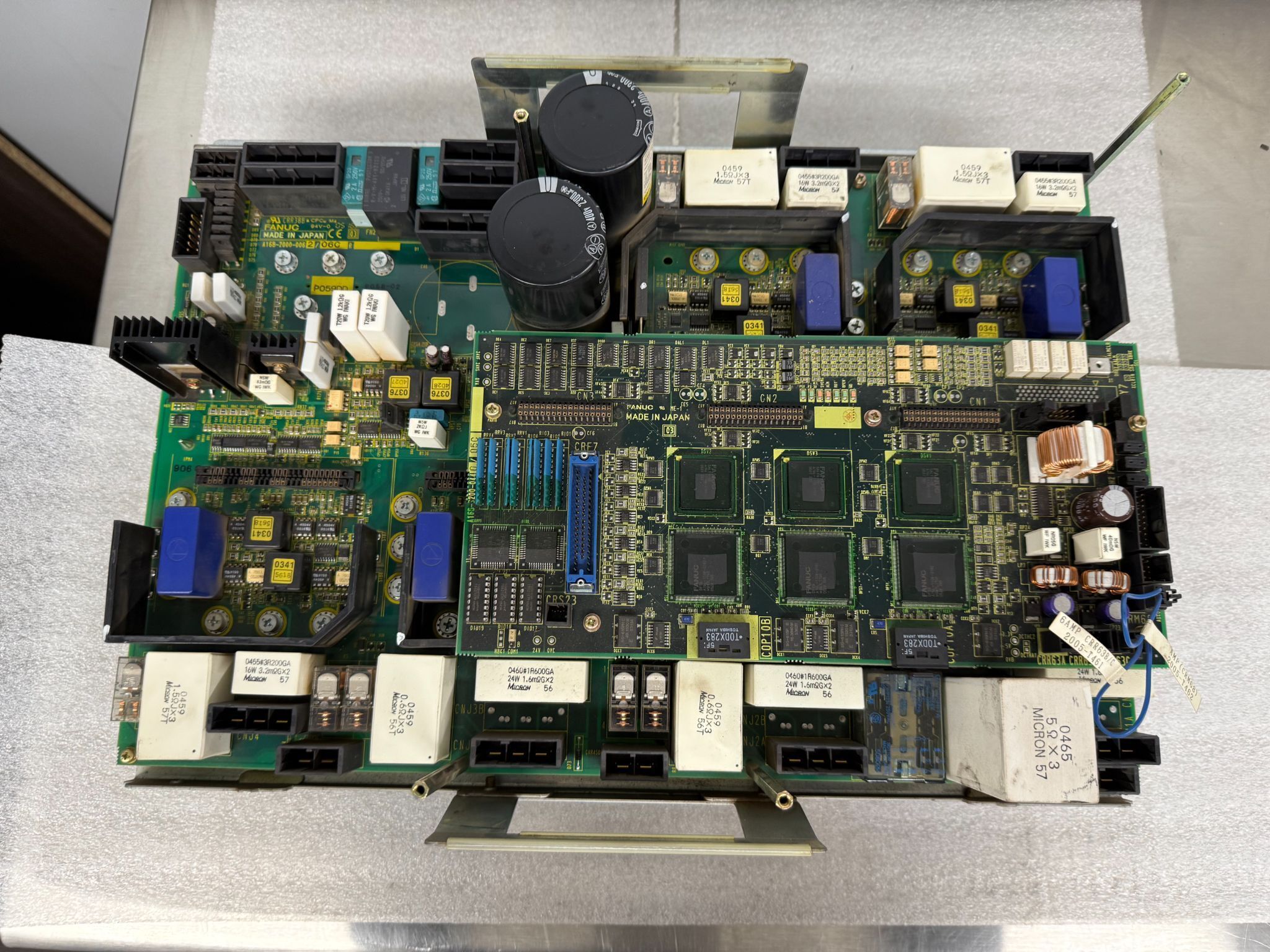 FANUC A06B-6105-H002 6-Axis Servo Amplifier USED 0