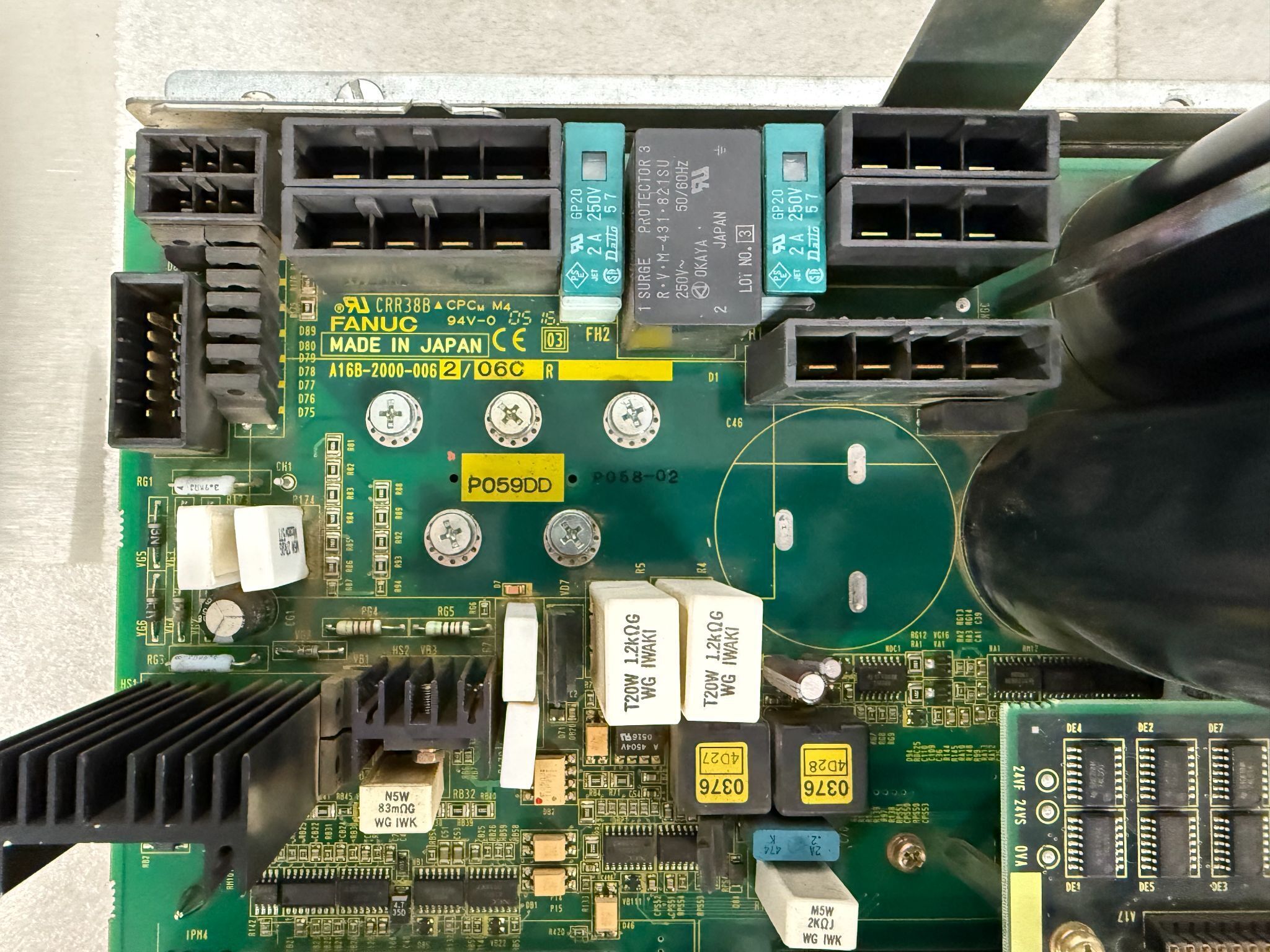 FANUC A06B-6105-H002 6-Axis Servo Amplifier USED 3