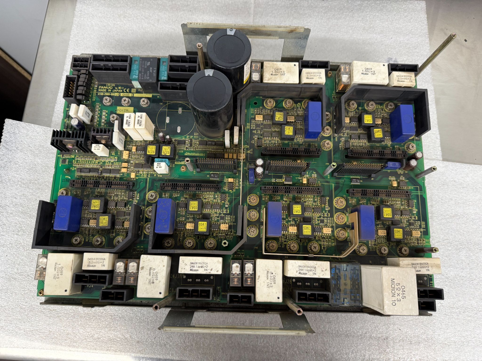 FANUC A16B-2000-0062/04B PCB - 6105 Series (B) Servo Amp USED 0
