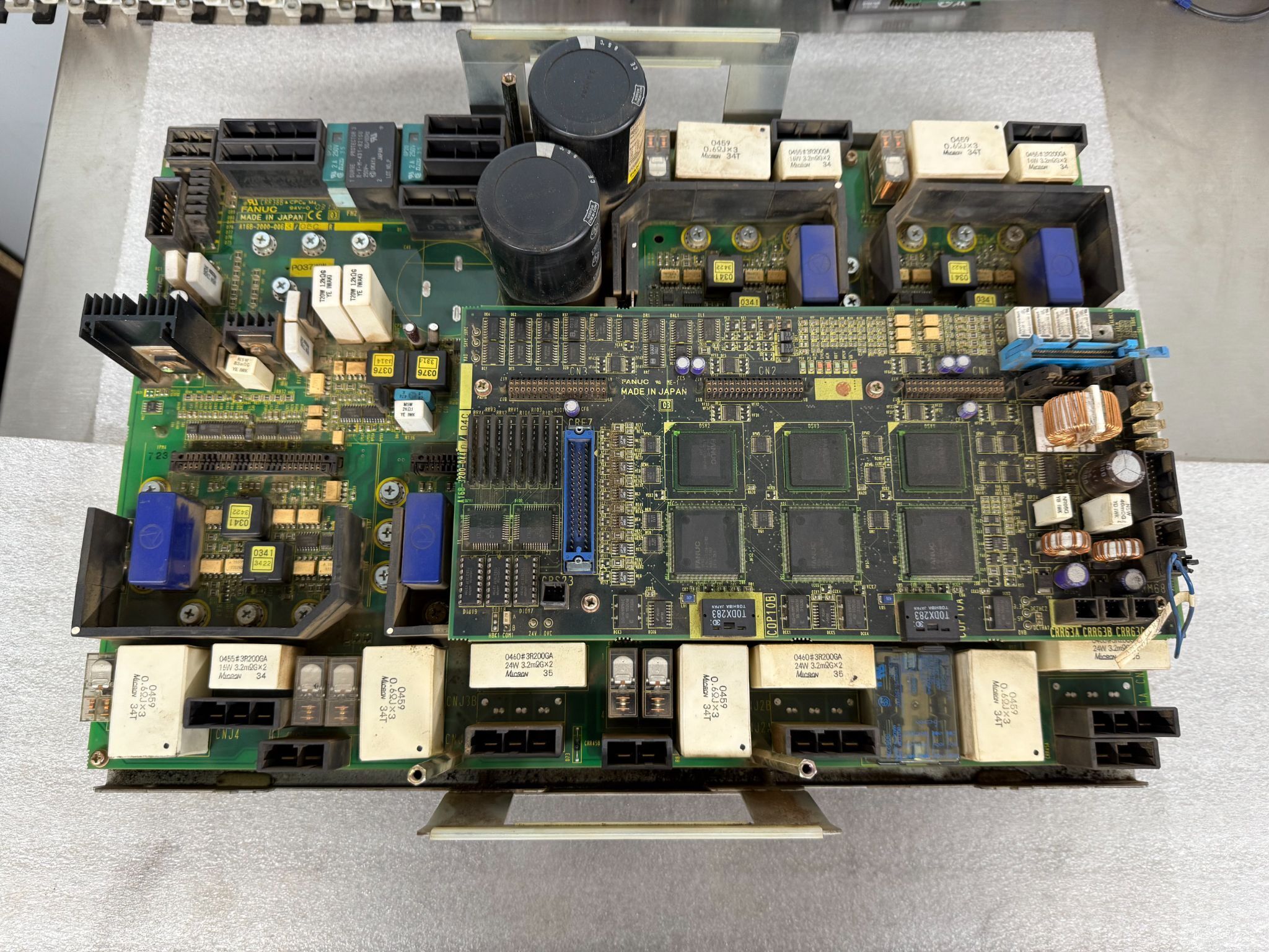FANUC A06B-6105-H003 6-Axis Servo Amplifier USED 0