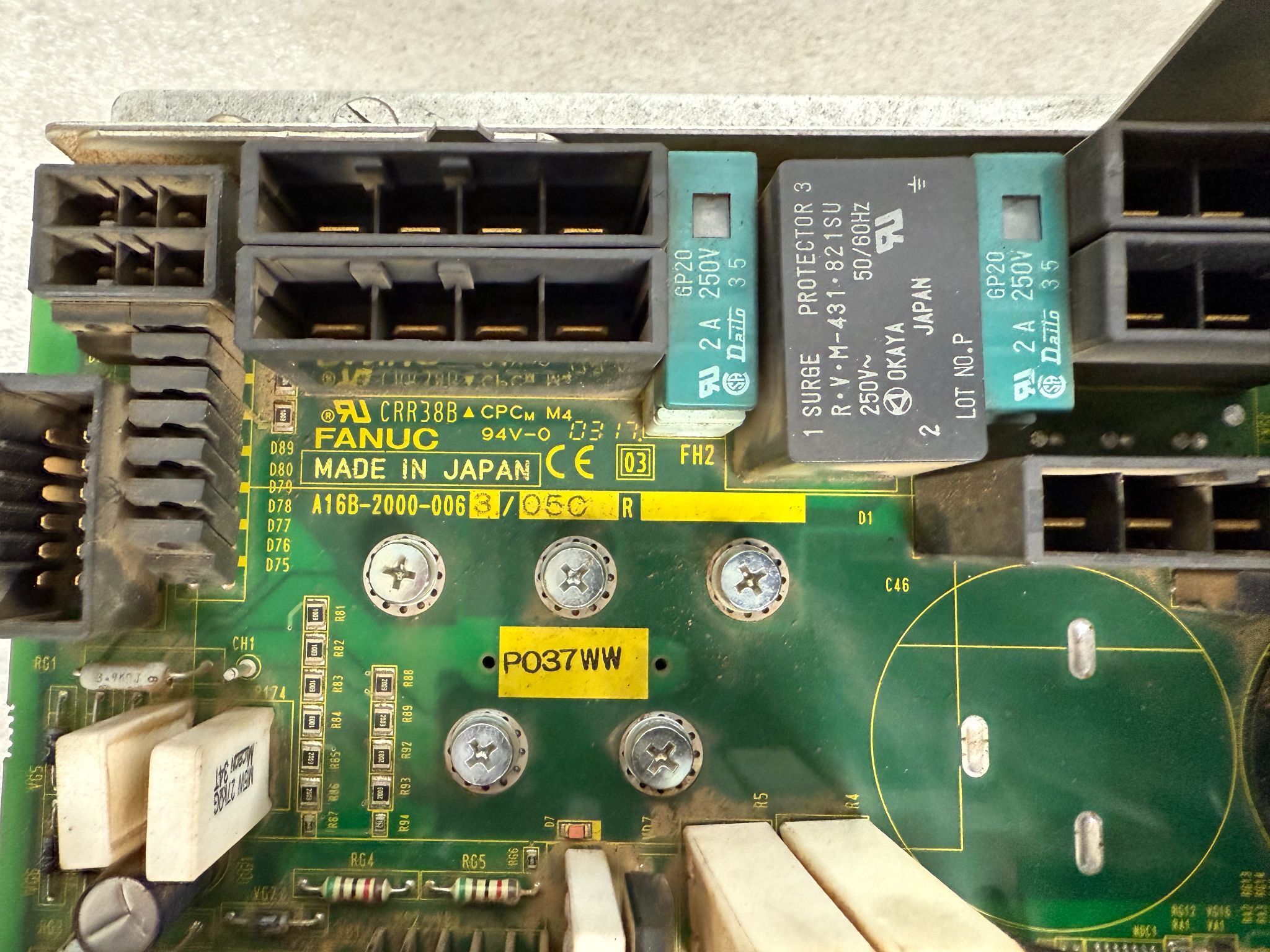 FANUC A06B-6105-H003 6-Axis Servo Amplifier USED 3