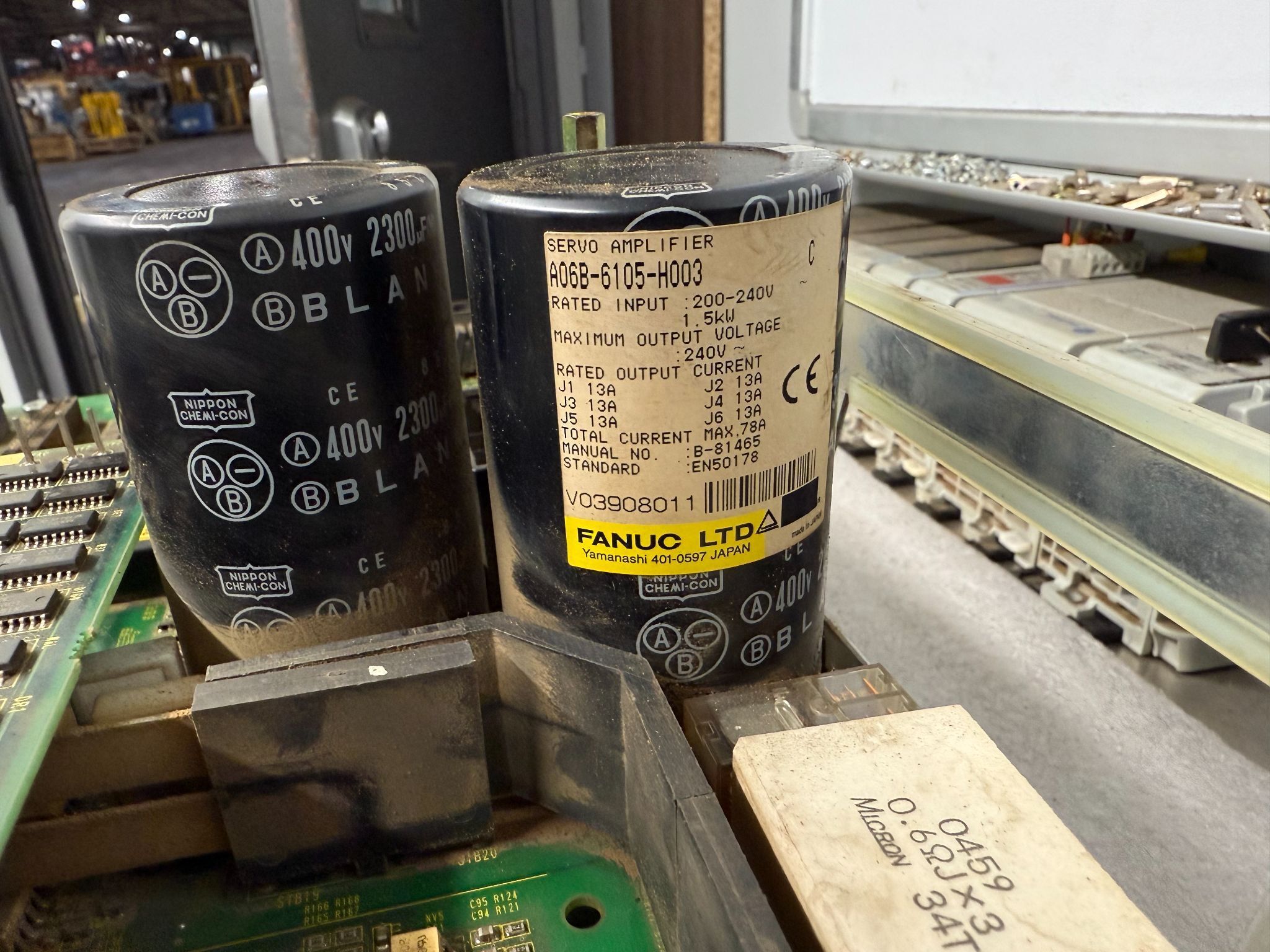 FANUC A06B-6105-H003 6-Axis Servo Amplifier USED 5