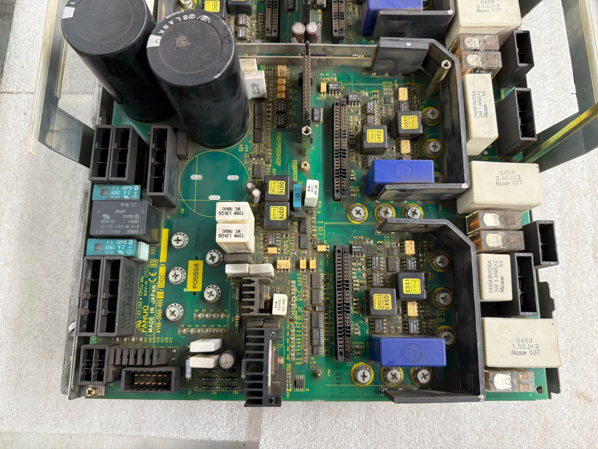 FANUC A16B-2000-0062/06C PCB - 6105 Series (C) Servo Amplifier USED 4